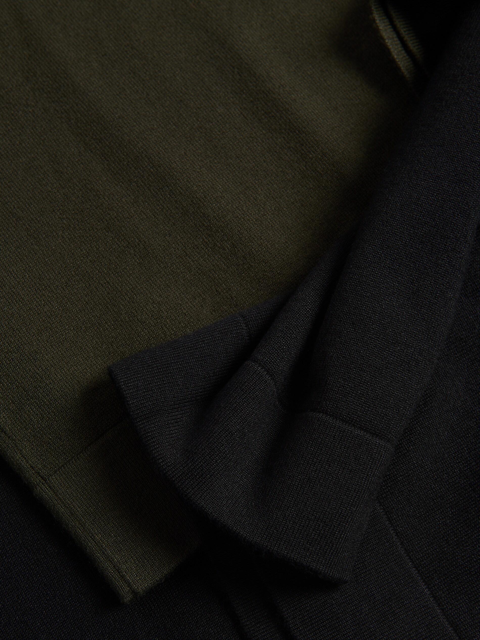 Black Viscose Blend Jumper, Black, large image number 5