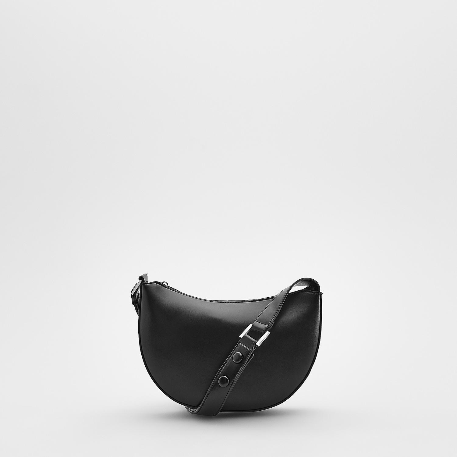 Black Crossbody Bag, Black, large image number 0