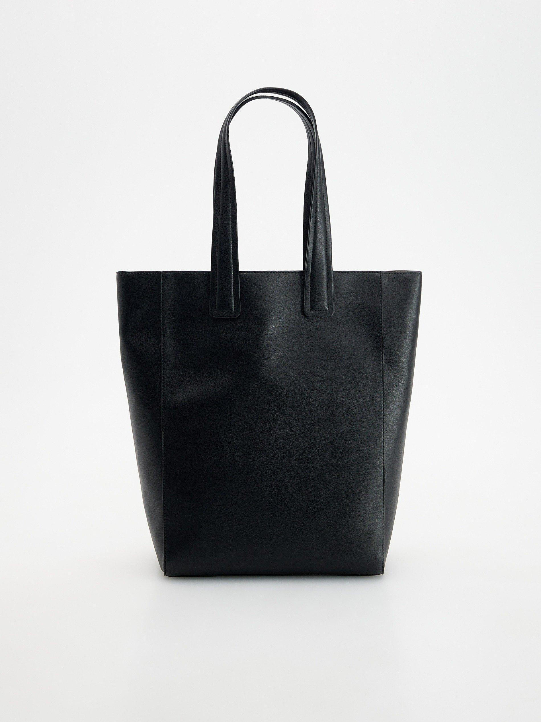 Black Shopping Bag, , large image number 0