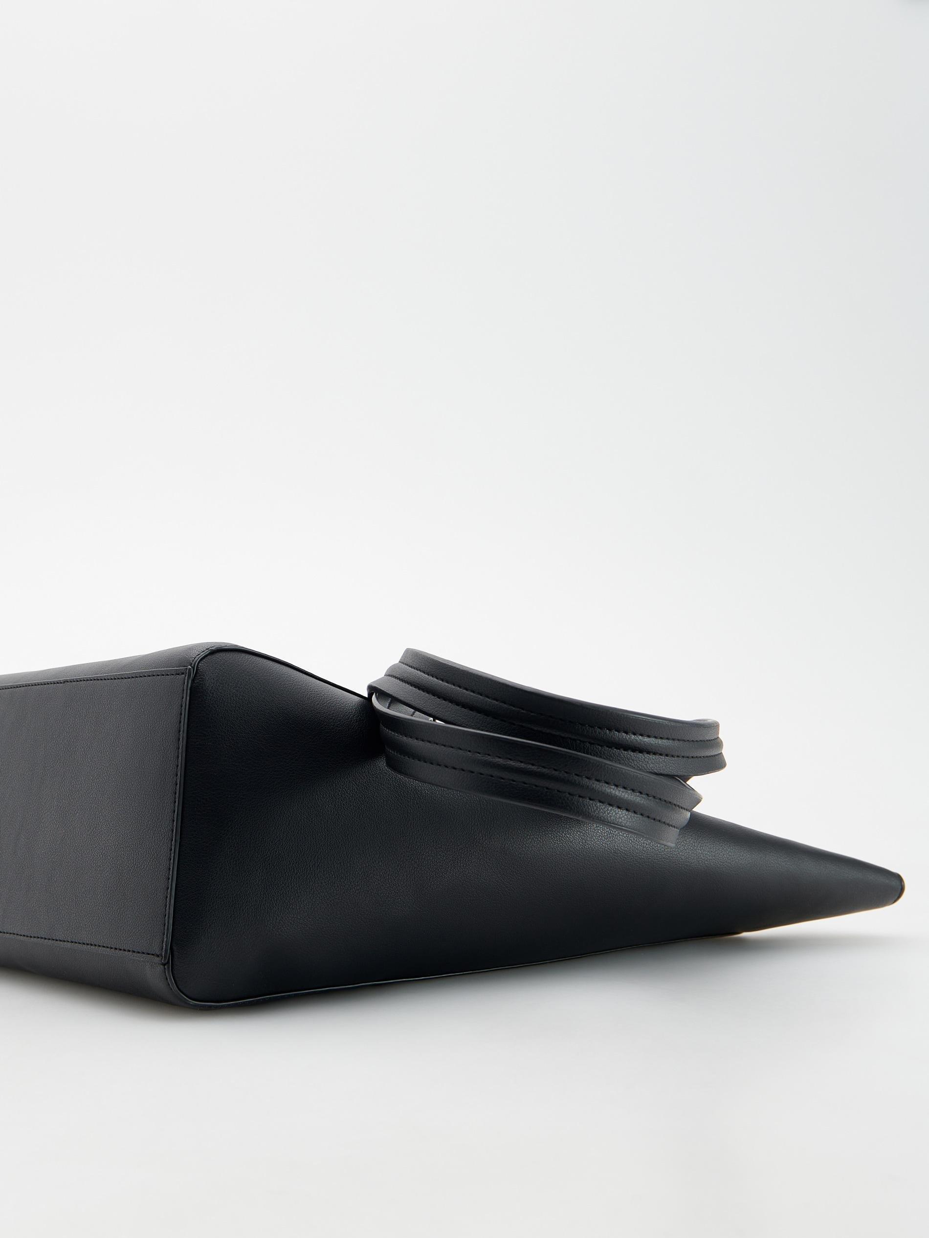 Black Shopping Bag, , large image number 4