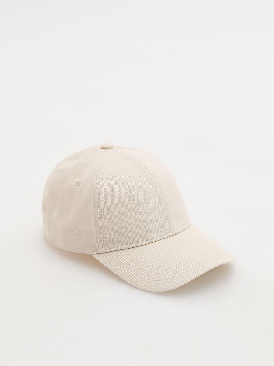 Beige Peaked Cap, Beige, large image number 0
