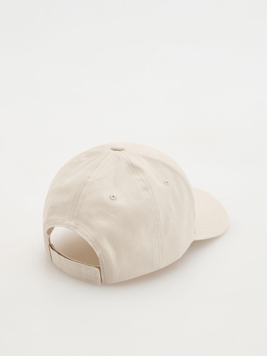 Beige Peaked Cap, Beige, large image number 1