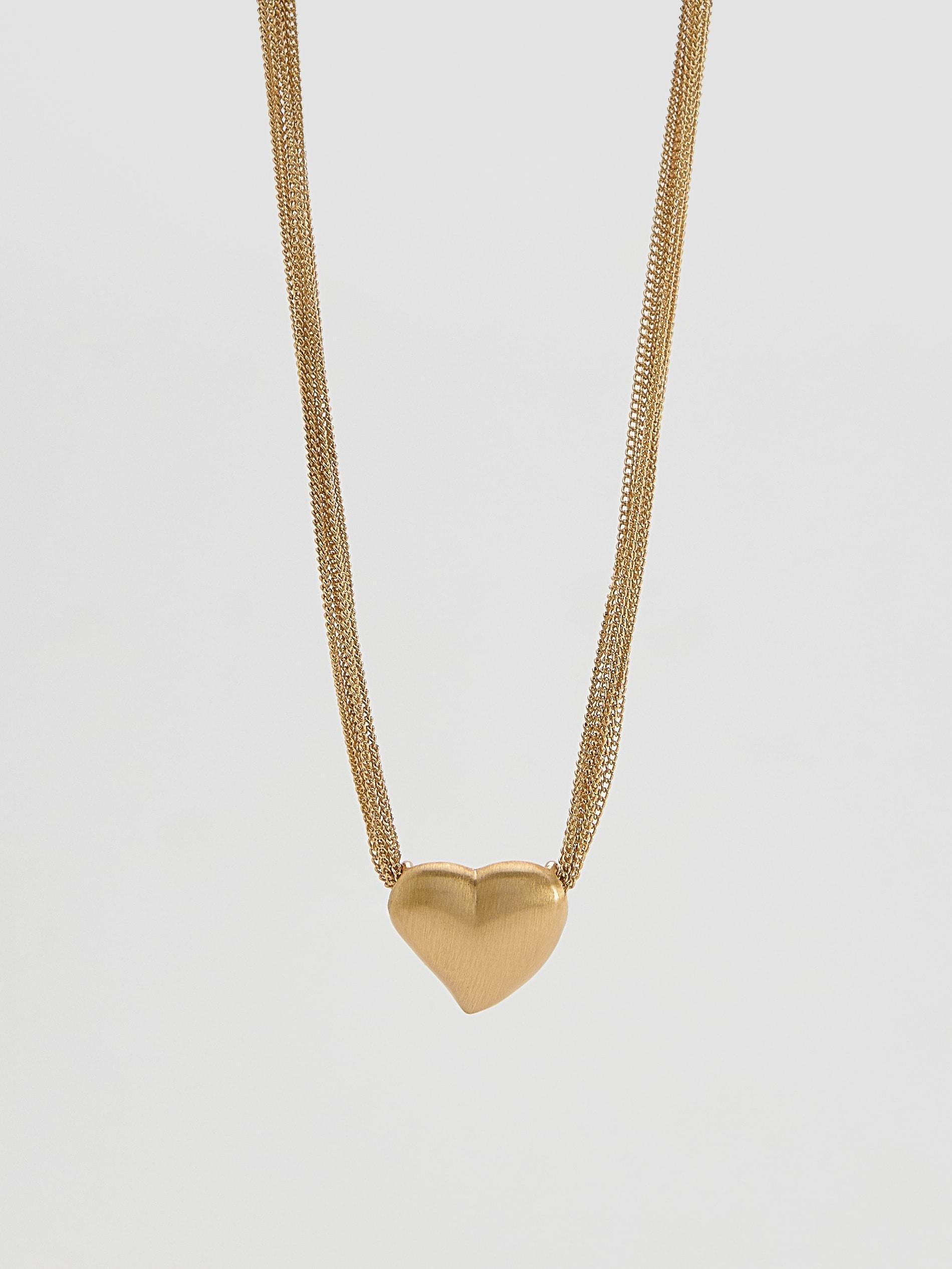 NECKLACE GOLD, Golden, medium