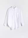 Reserved - White High Collar Shirt