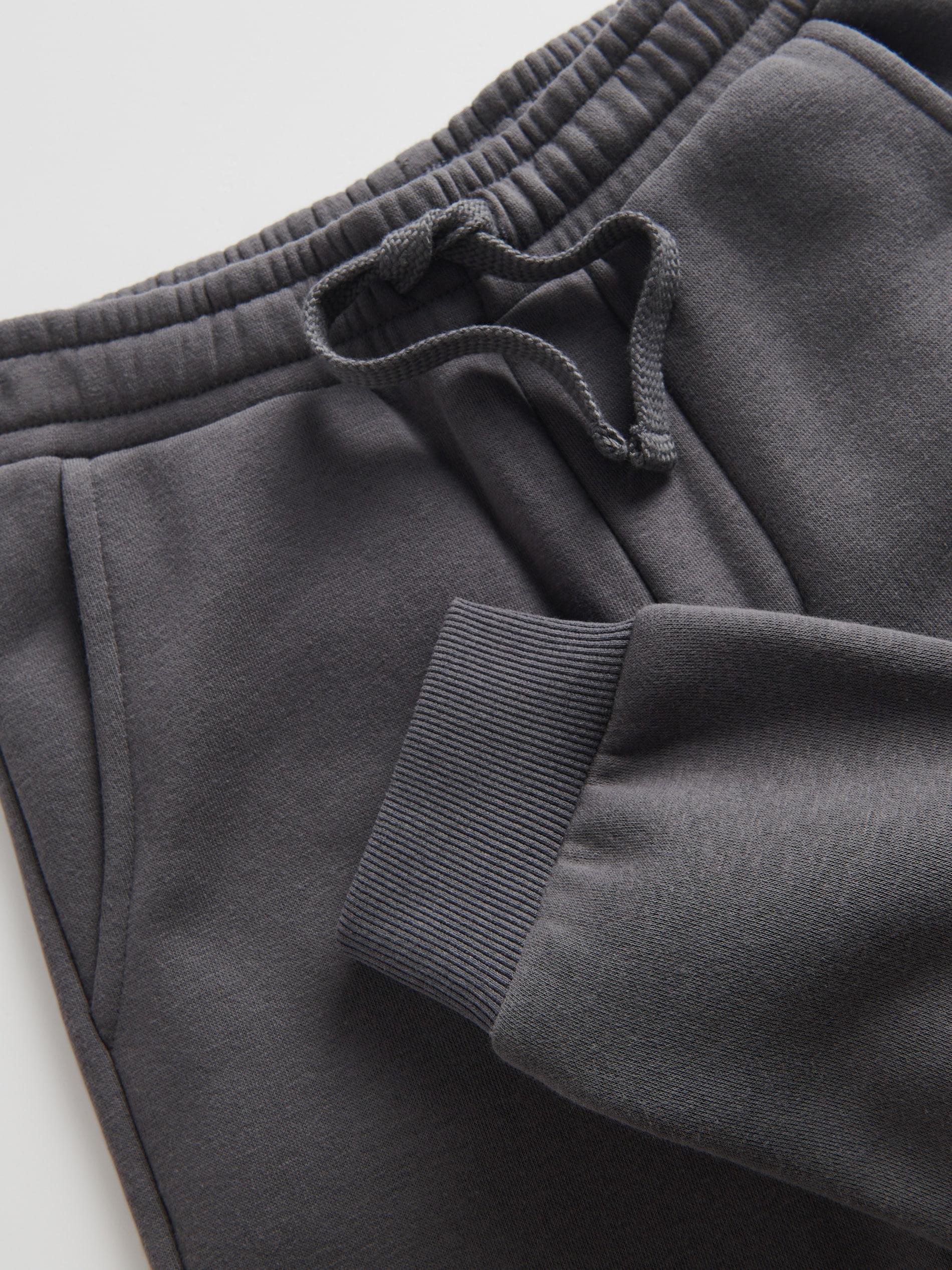 Grey Jogger Sweatpants, Kids Boys, , large image number 5