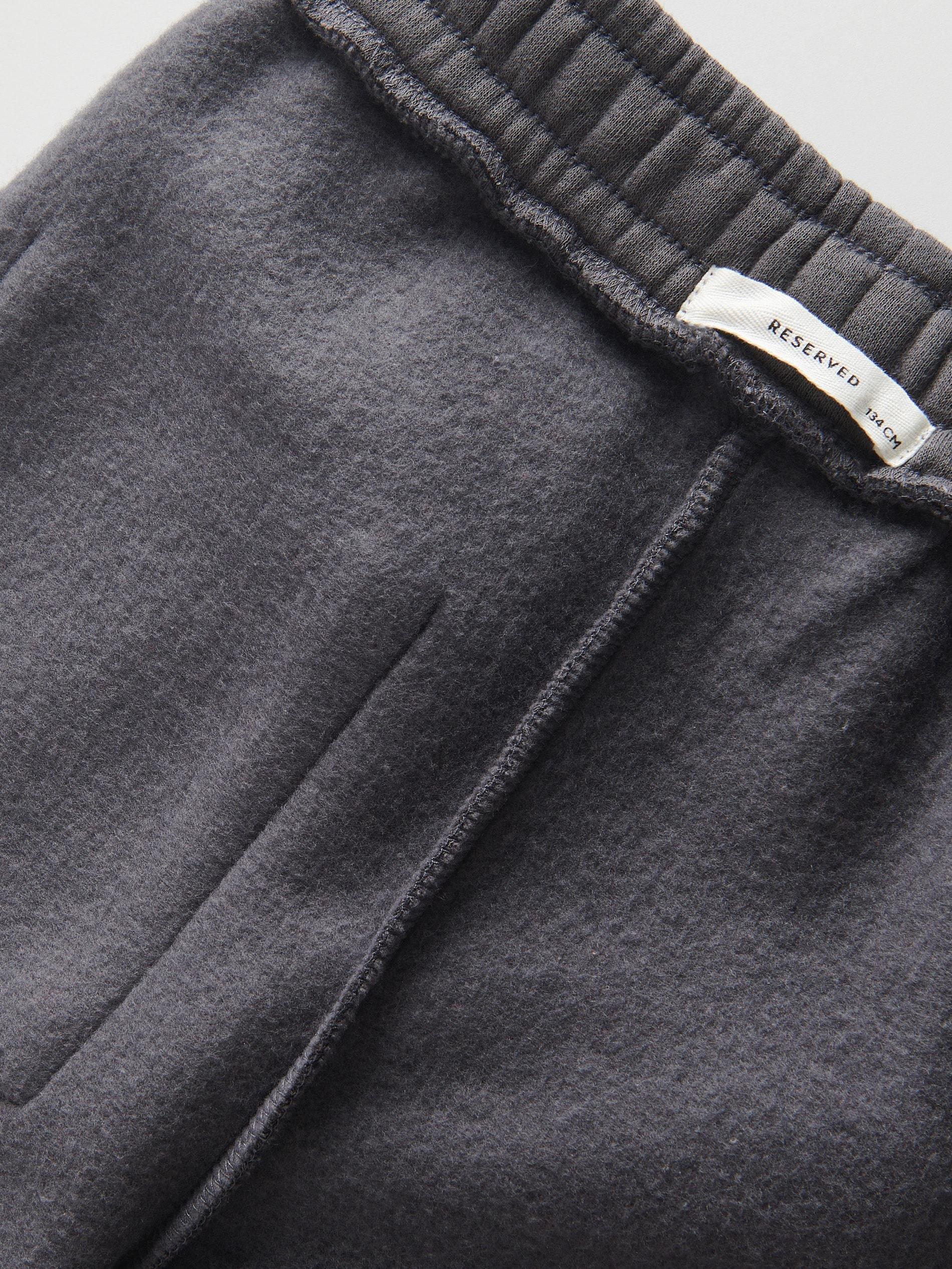 Grey Jogger Sweatpants, Kids Boys, , large image number 6