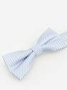 Reserved - Blue Structure Fabric Bow Tie, Kids Boy