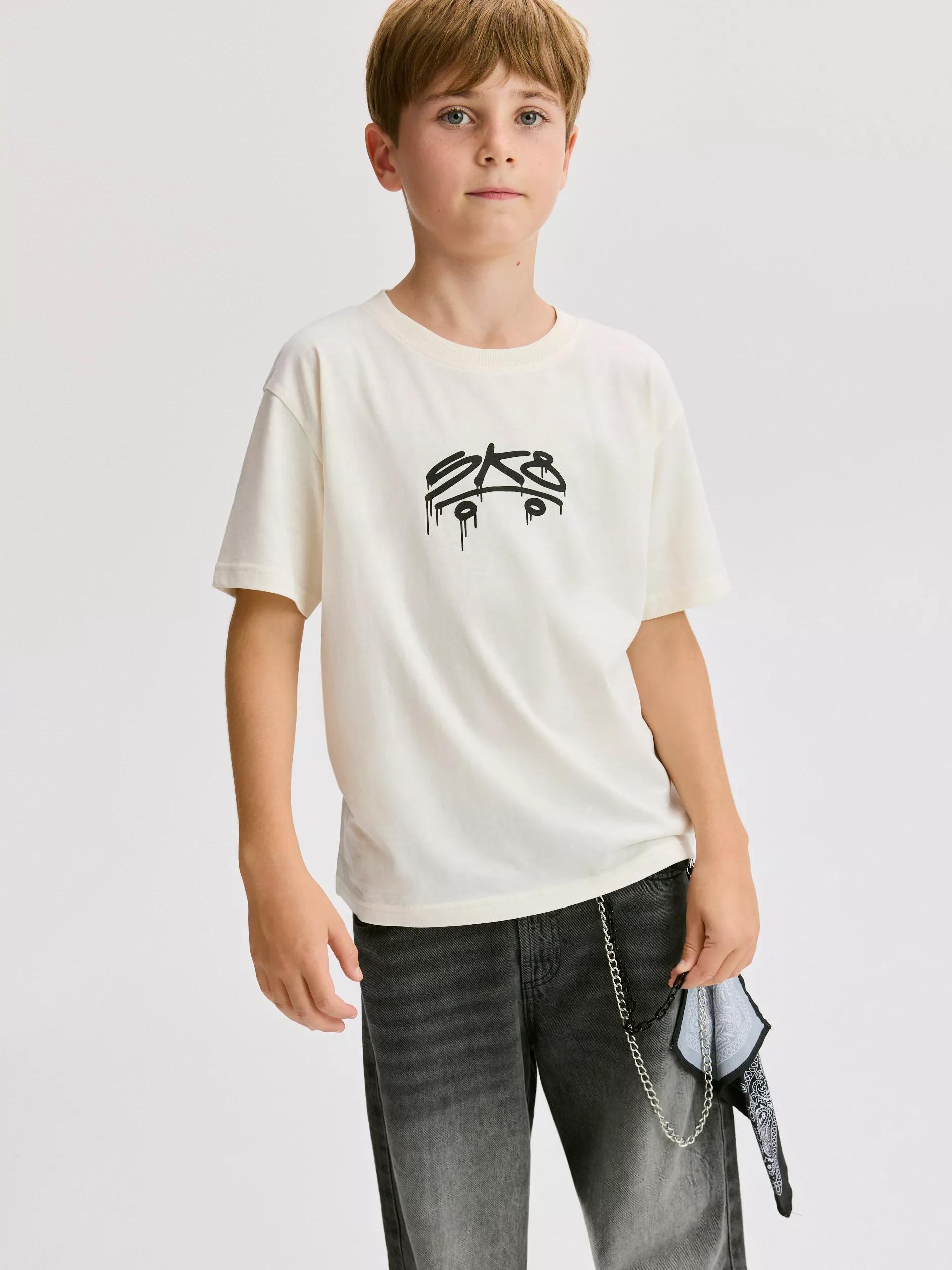 LIGHT GREY Cotton oversized t-shirt 3 pack, Light grey, medium