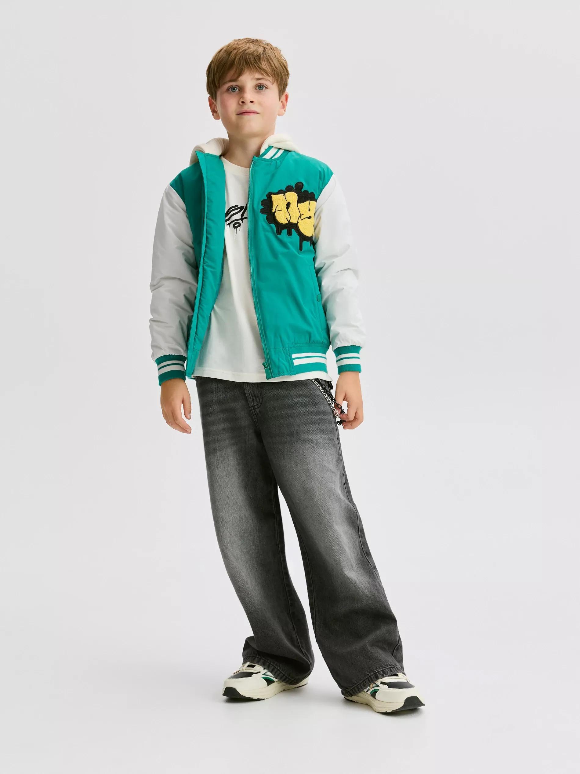 LIGHT GREY Cotton oversized t-shirt 3 pack, Light grey, large image number 3