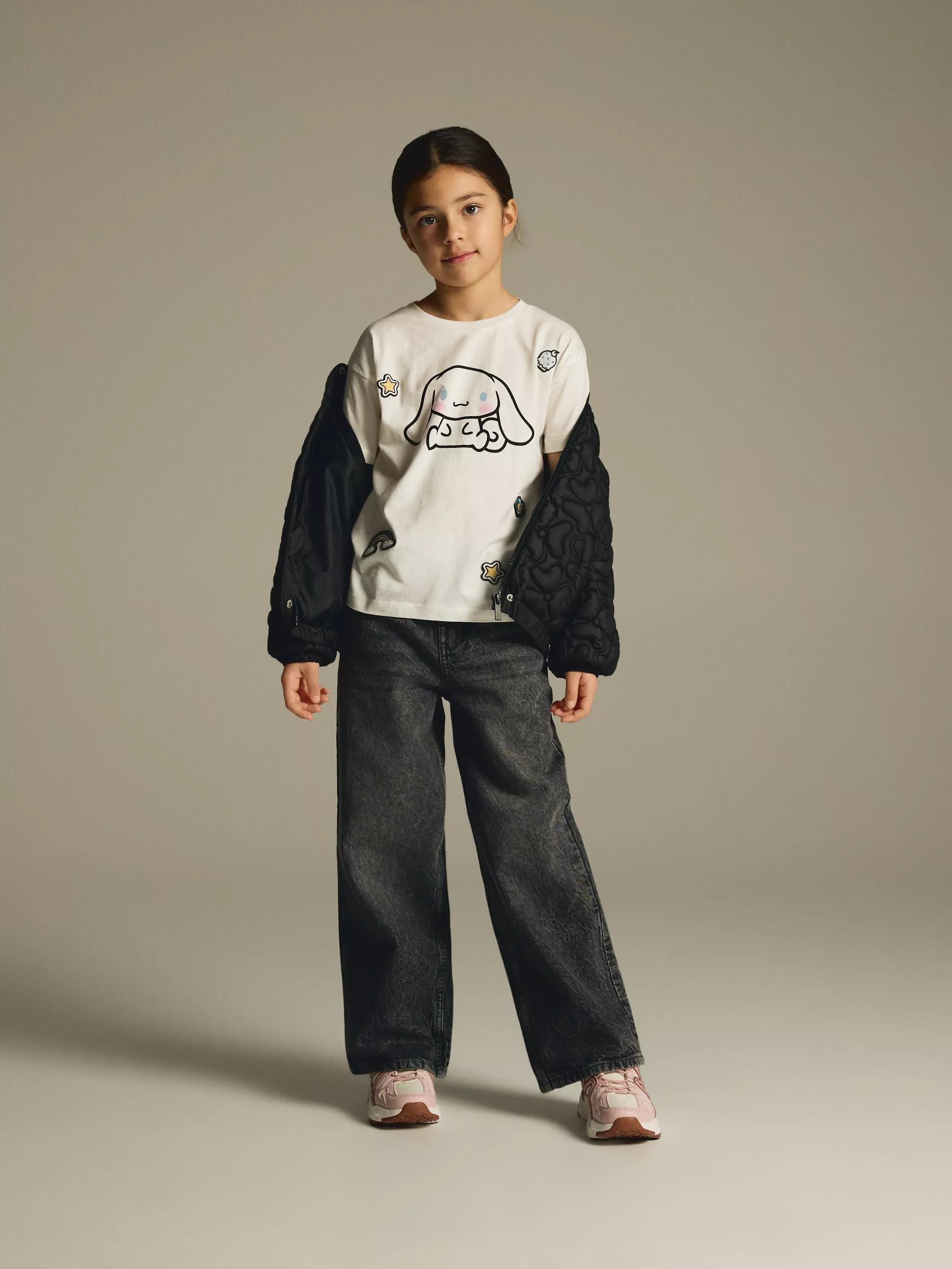 Cream Cinnamoroll T-Shirt, Ivory, large image number 3