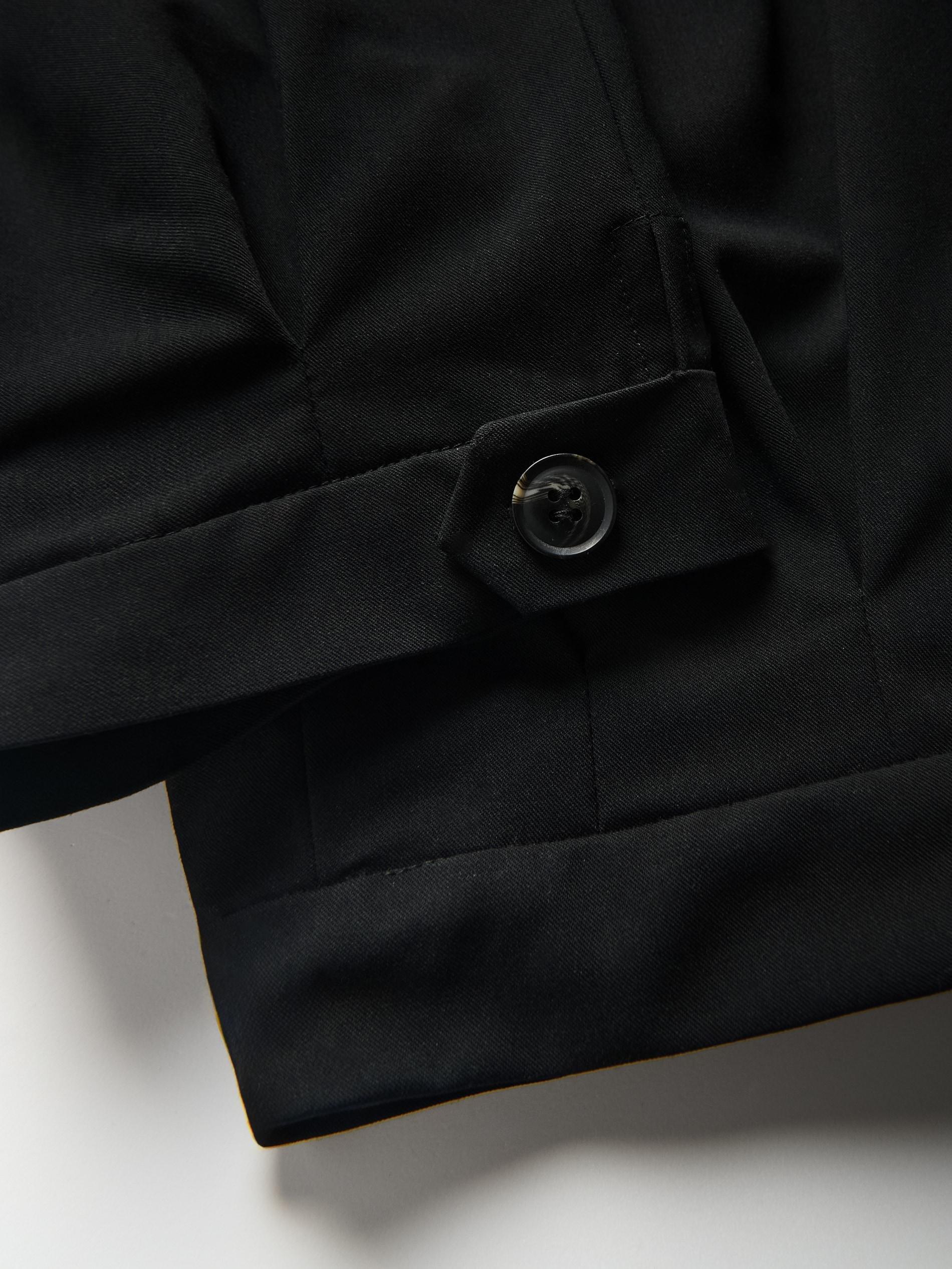 Black Balloon Trousers, Black, large image number 5