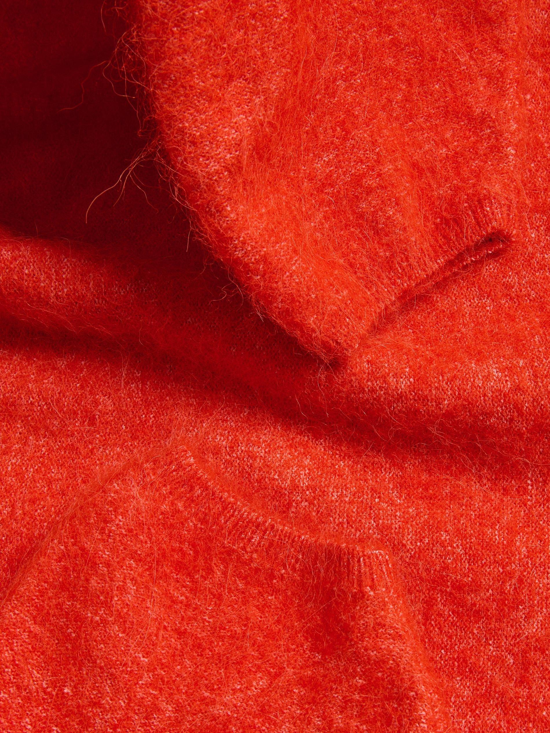 Red Wool Blend Jumper, Red, large image number 5