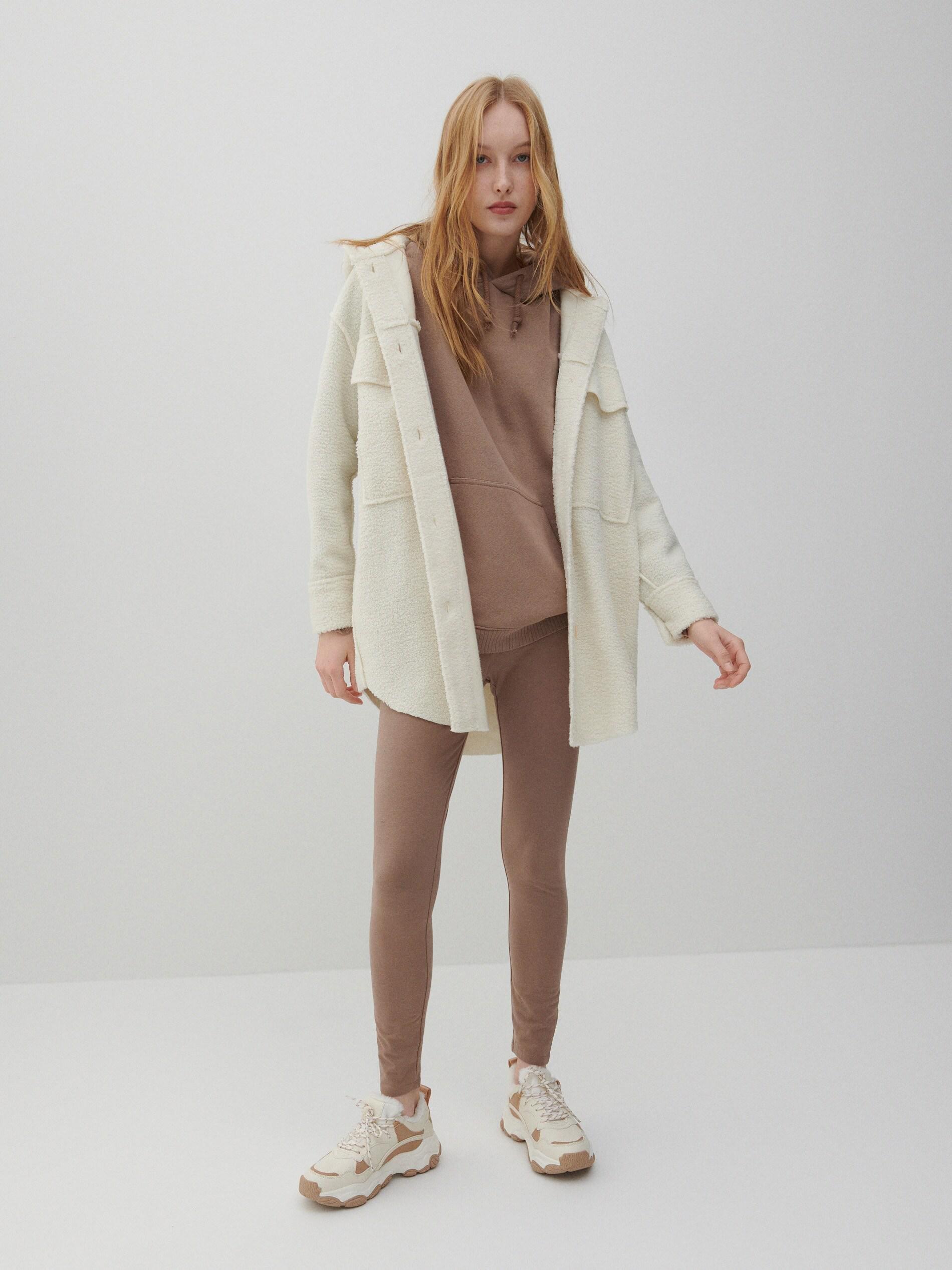 Beige Leggings, , large image number 0