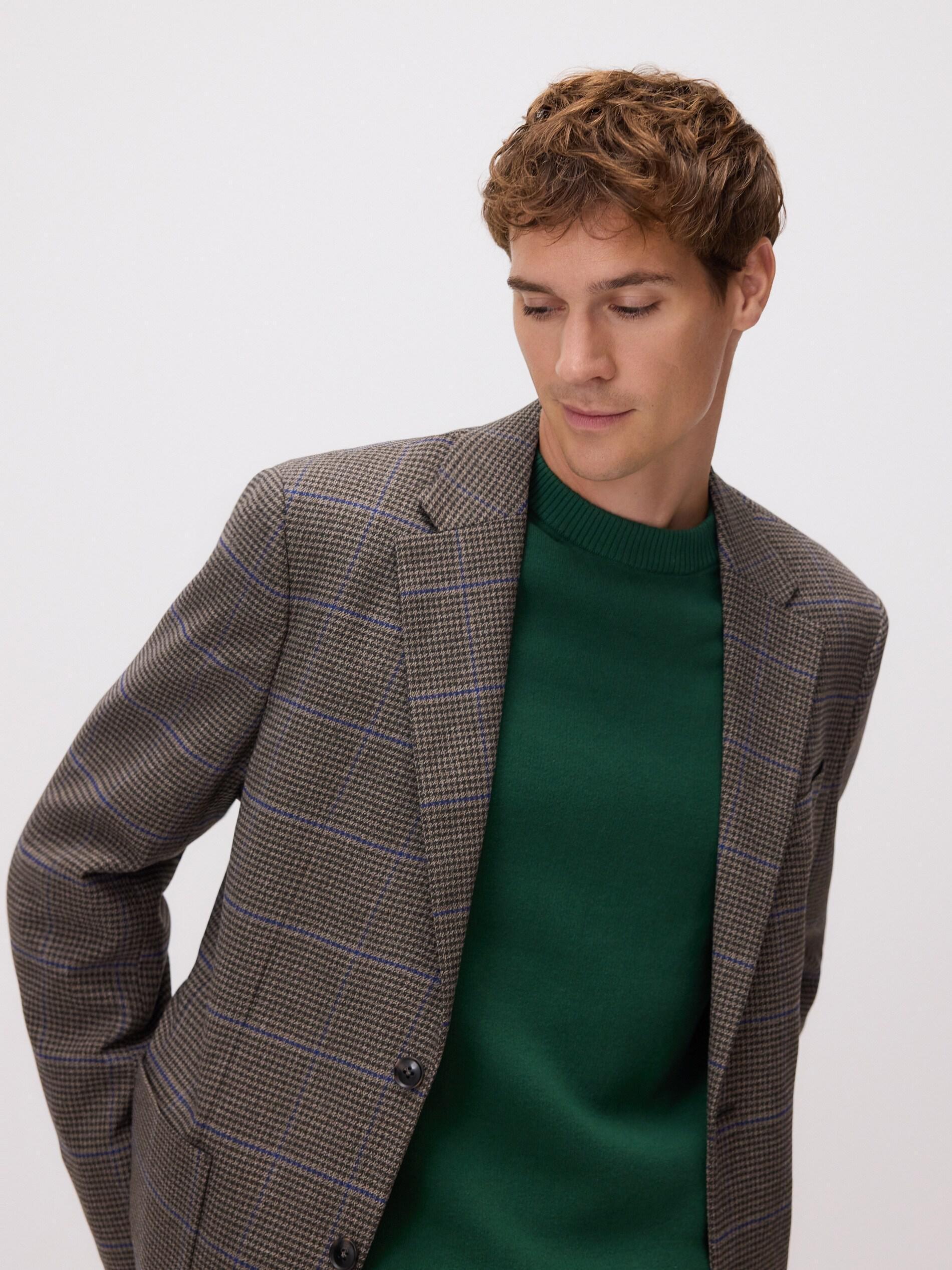 Green Cotton Jumper, Green, large image number 3