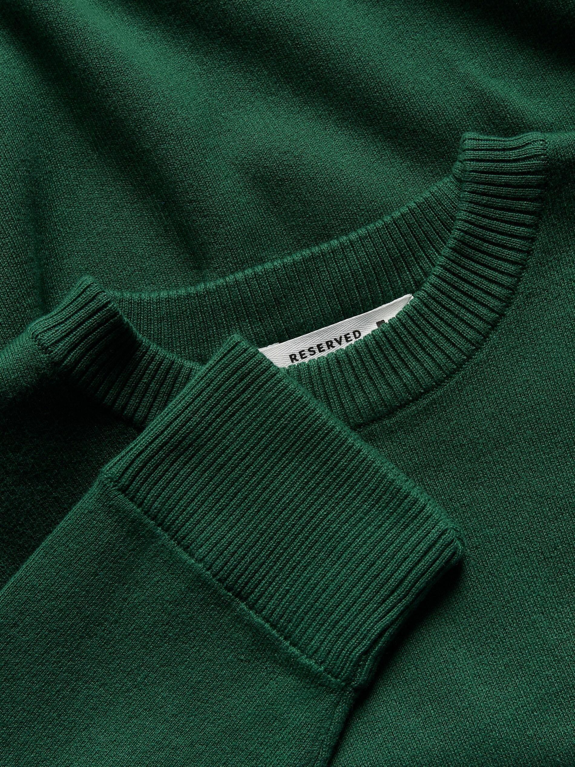 Green Cotton Jumper, Green, large image number 5