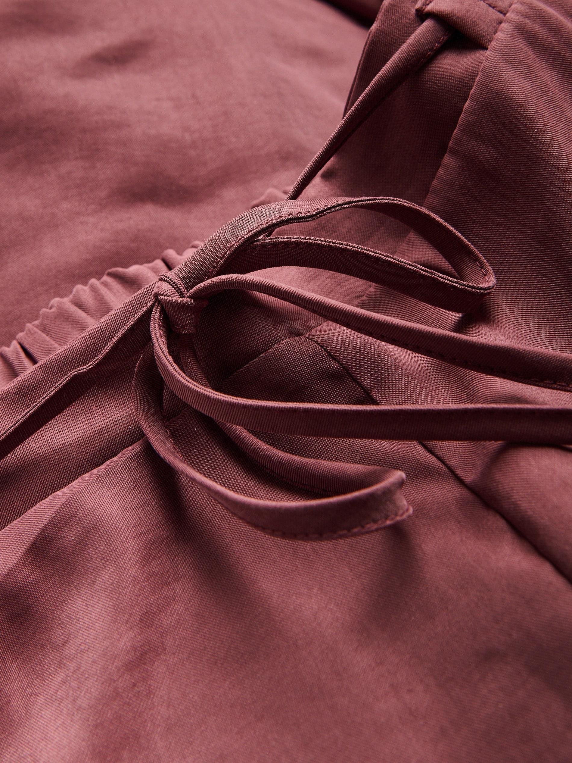 Maroon Modal Rich Trousers, Burgundy, large image number 4