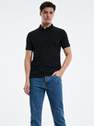 Reserved - Black Regular Fit Polo Shirt