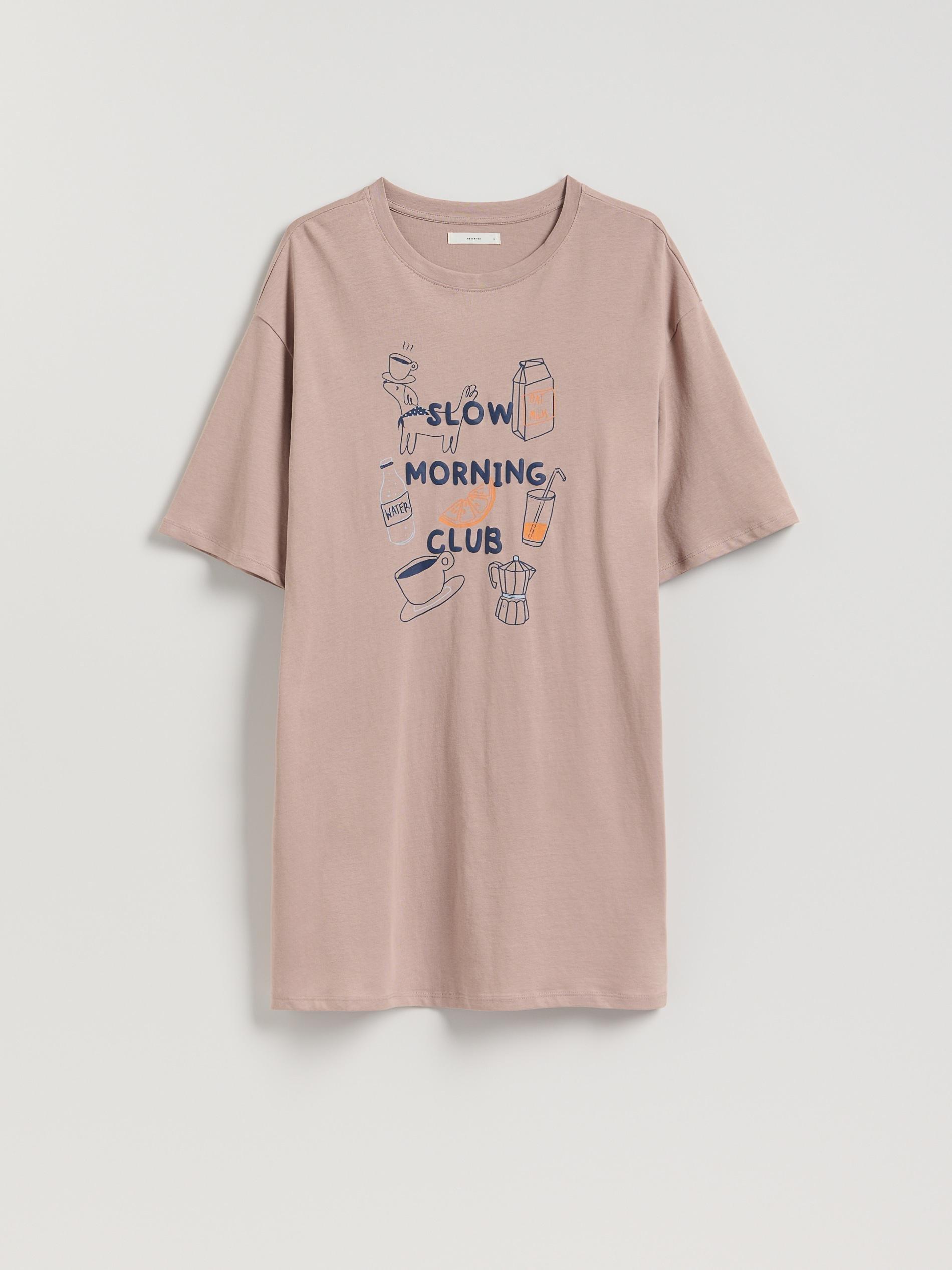 LADIES` N IGHTDRESS COFFEE, Brown, large image number 4