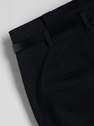 Reserved - Black Trousers With Tie Waist Belt
