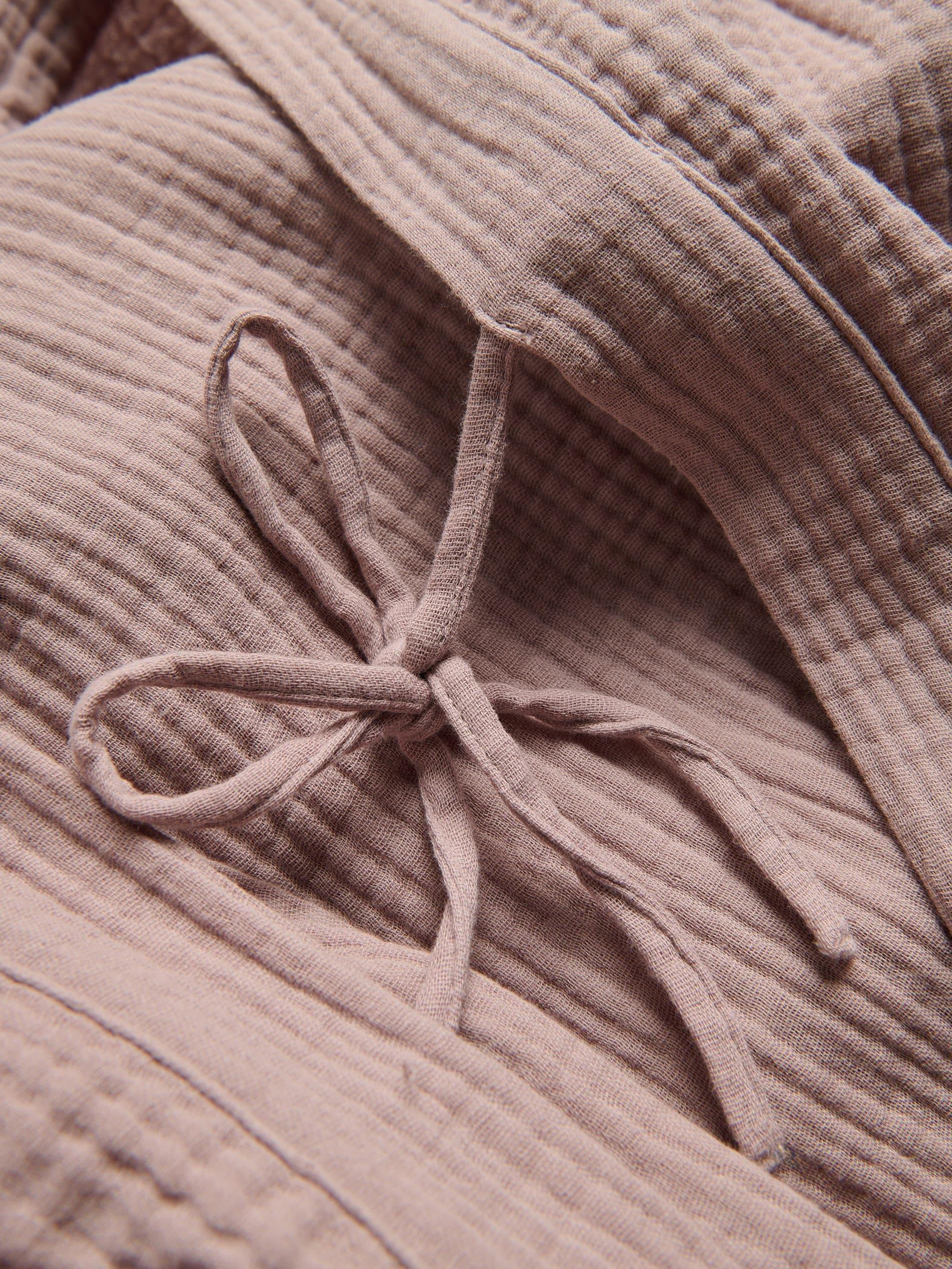 LADIES` DRESSI NG GOWN COFFEE, Brown, large image number 4