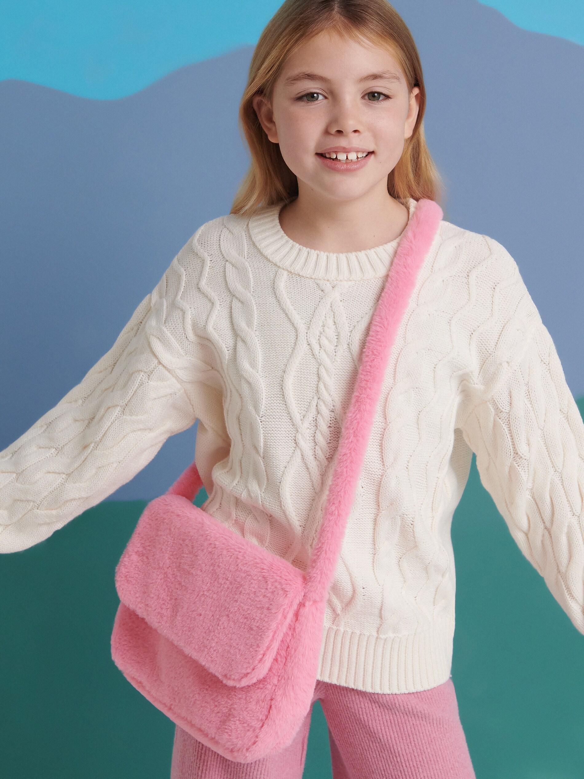 Pink Fluffy Bag, , large image number 0