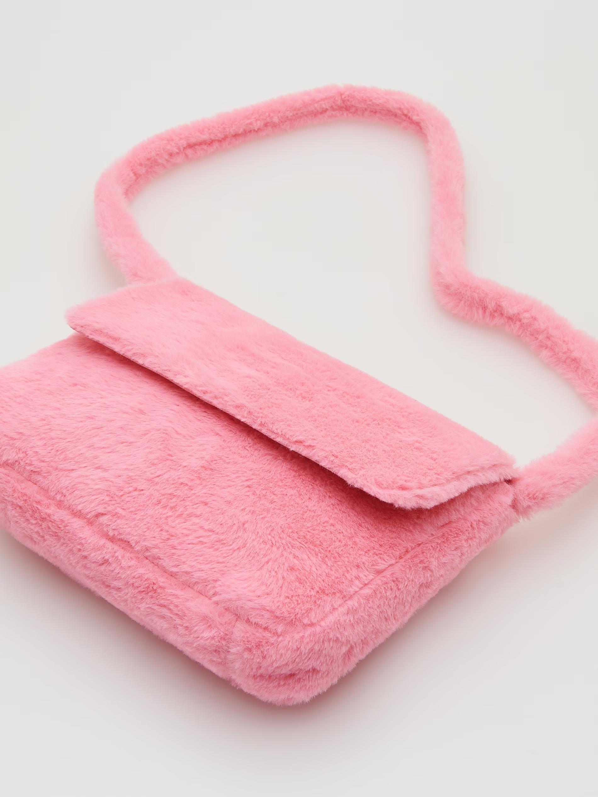 Pink Fluffy Bag, , large image number 1