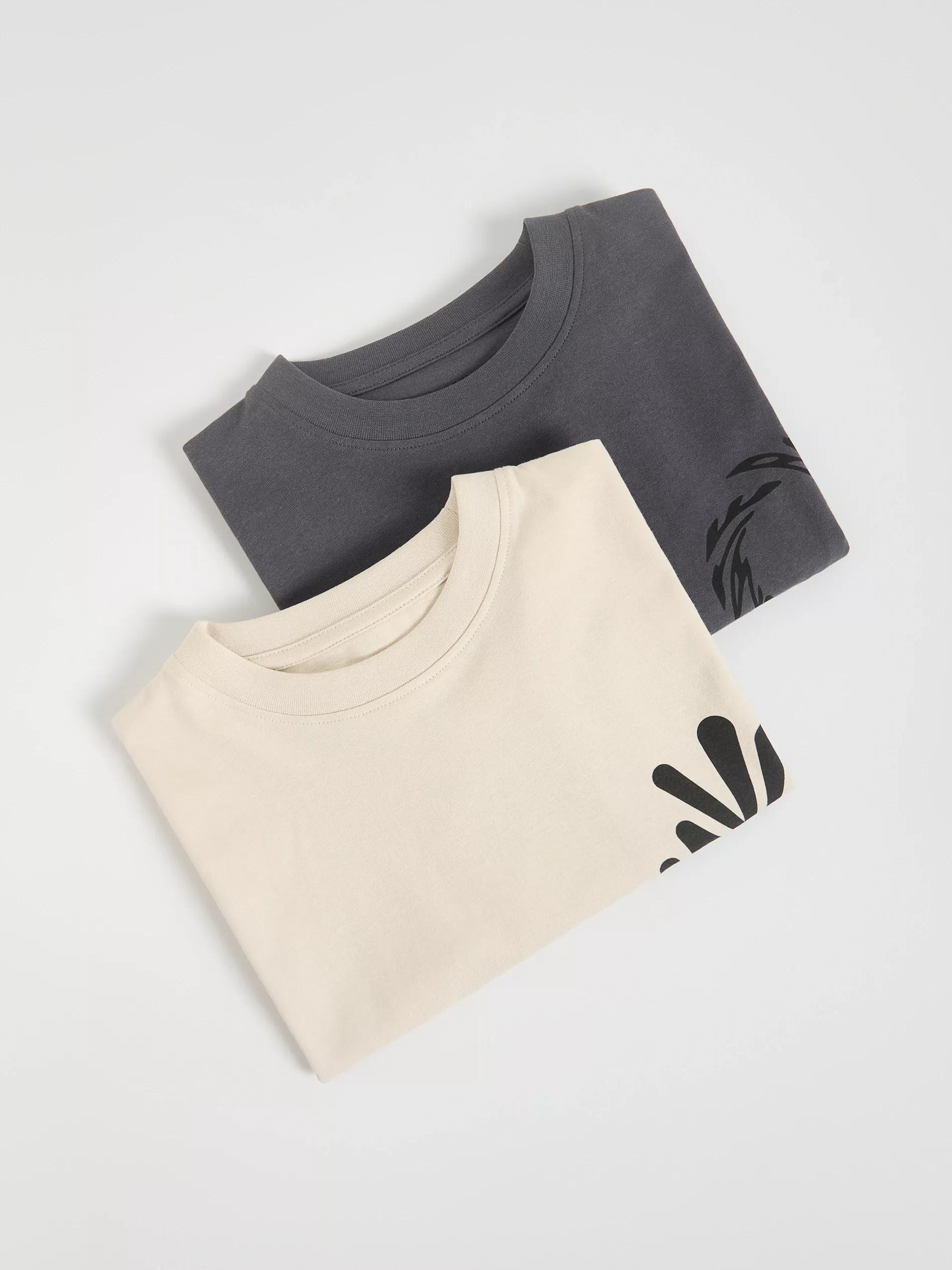 Beige Cotton Longsleeve 2 Pack, , large image number 0