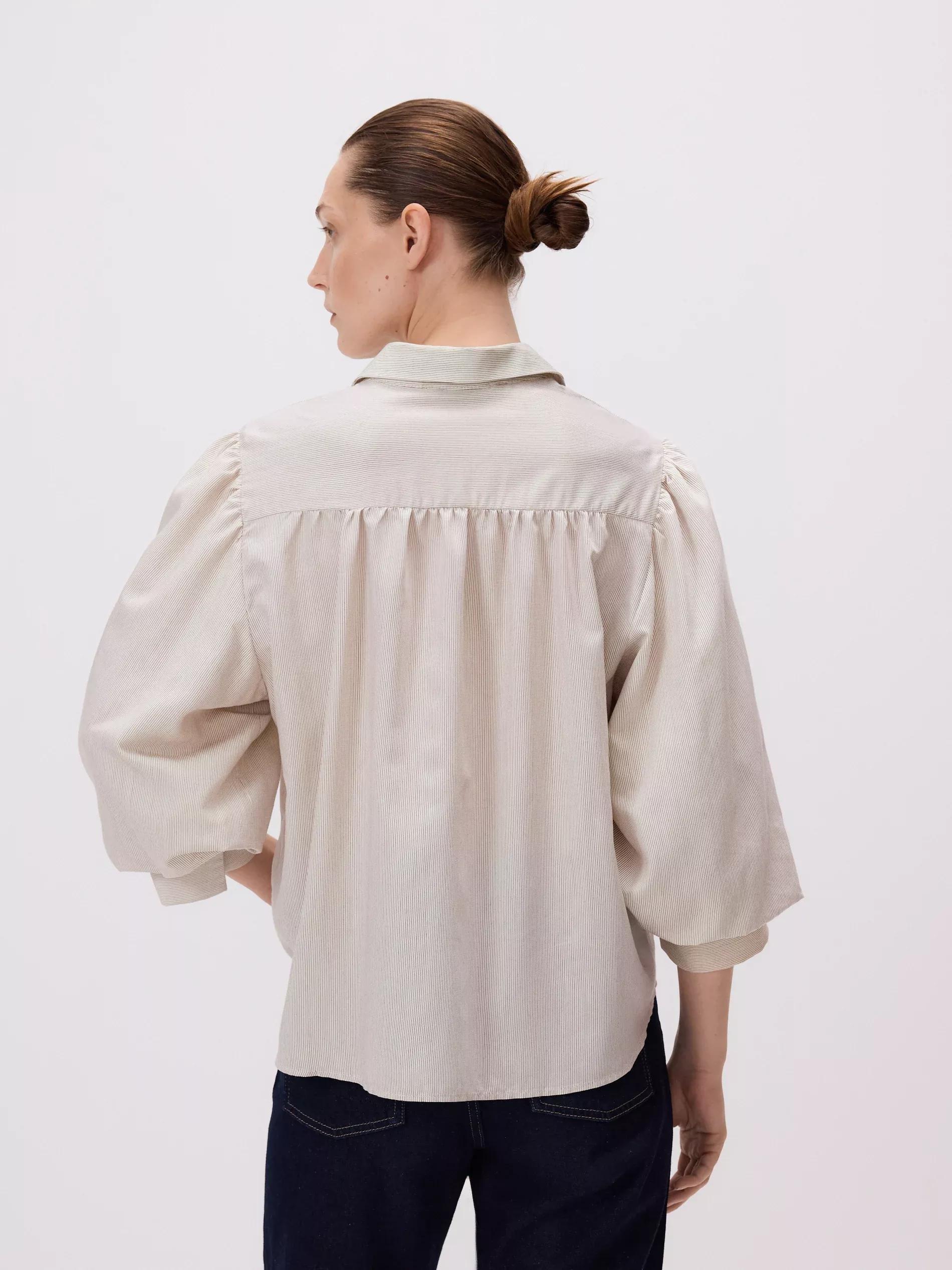 Multicolour Shirt With Puffy Sleeves, , large image number 3