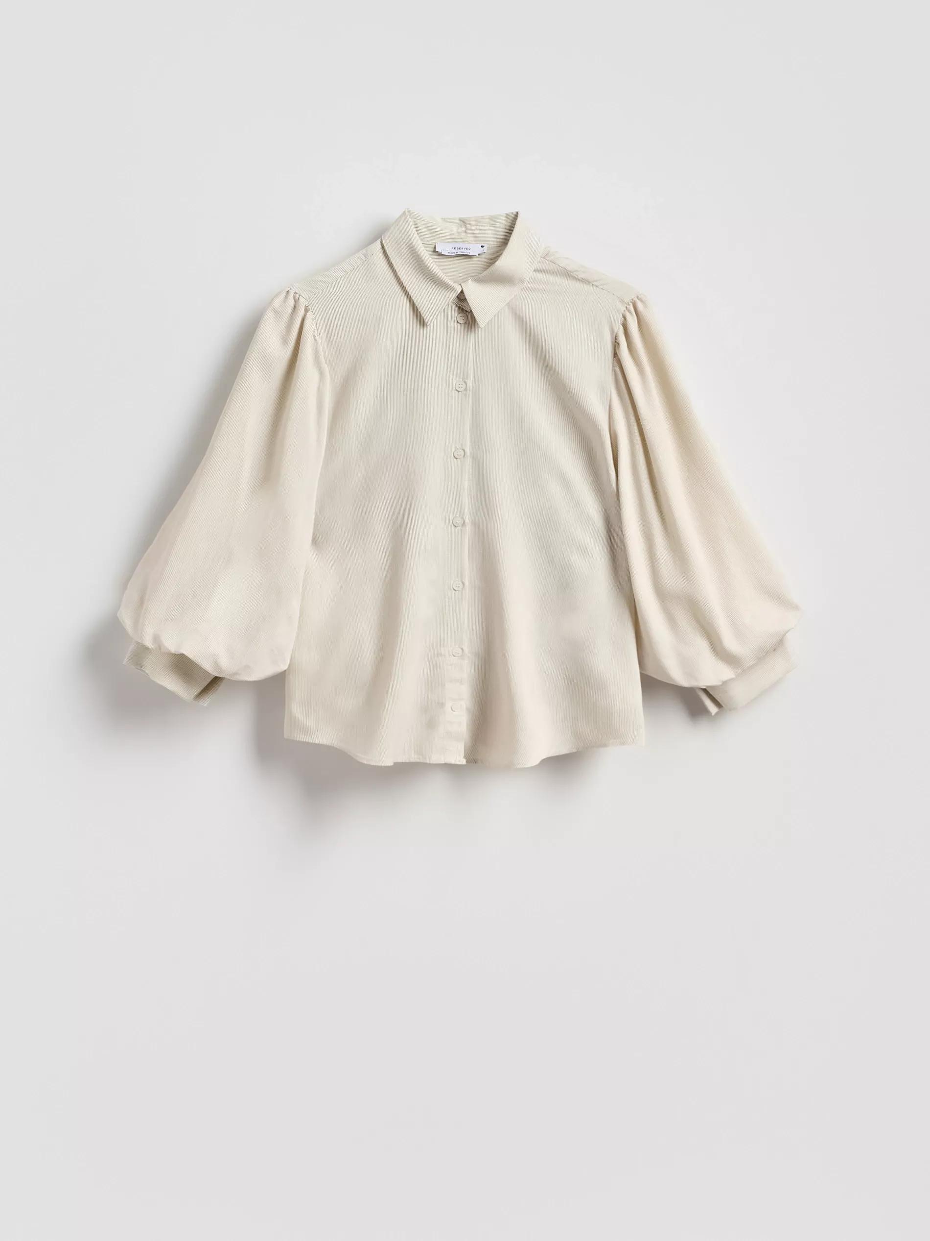 Multicolour Shirt With Puffy Sleeves, , large image number 4