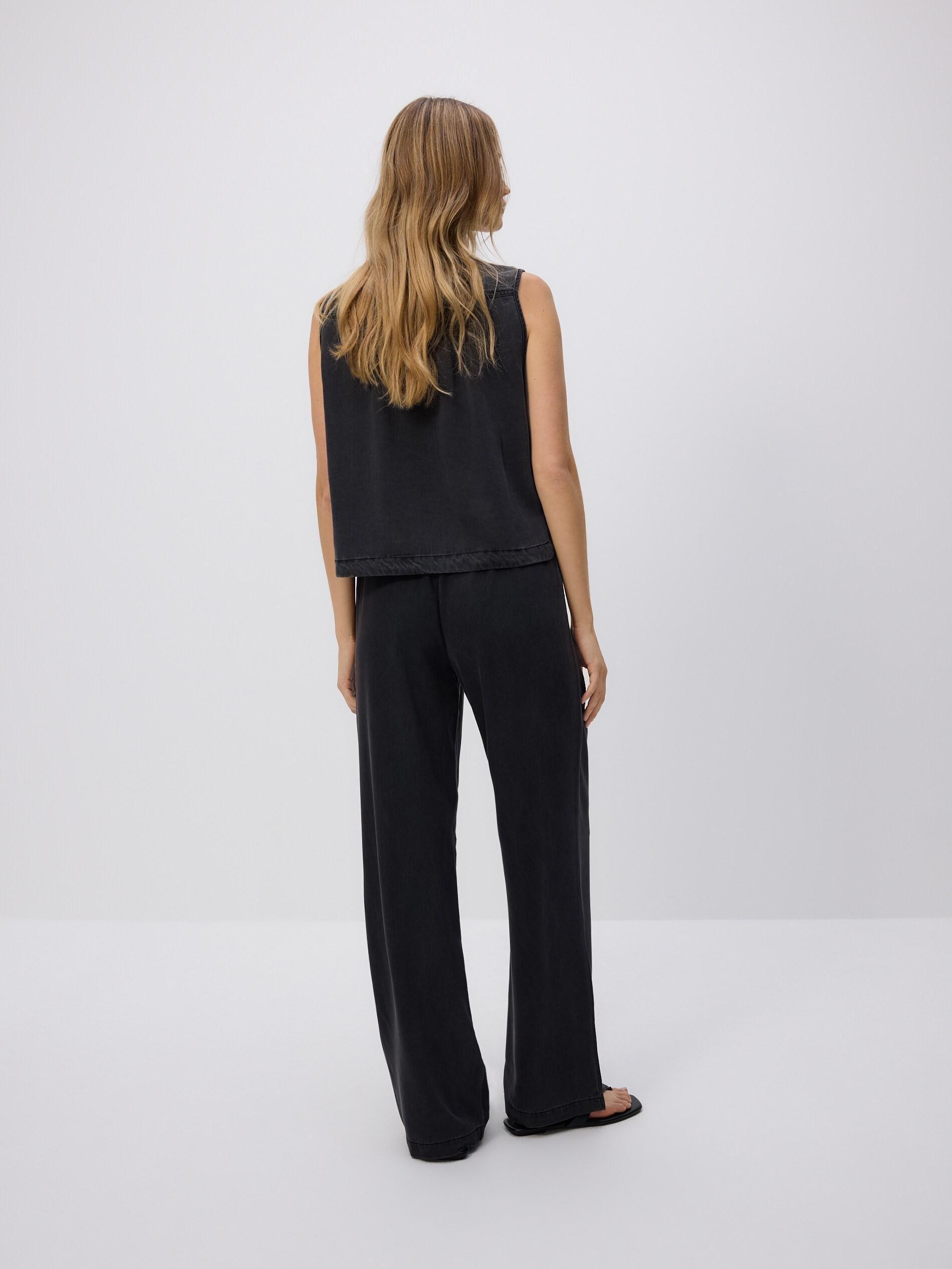 Grey Jeans Trousers, Grey, medium