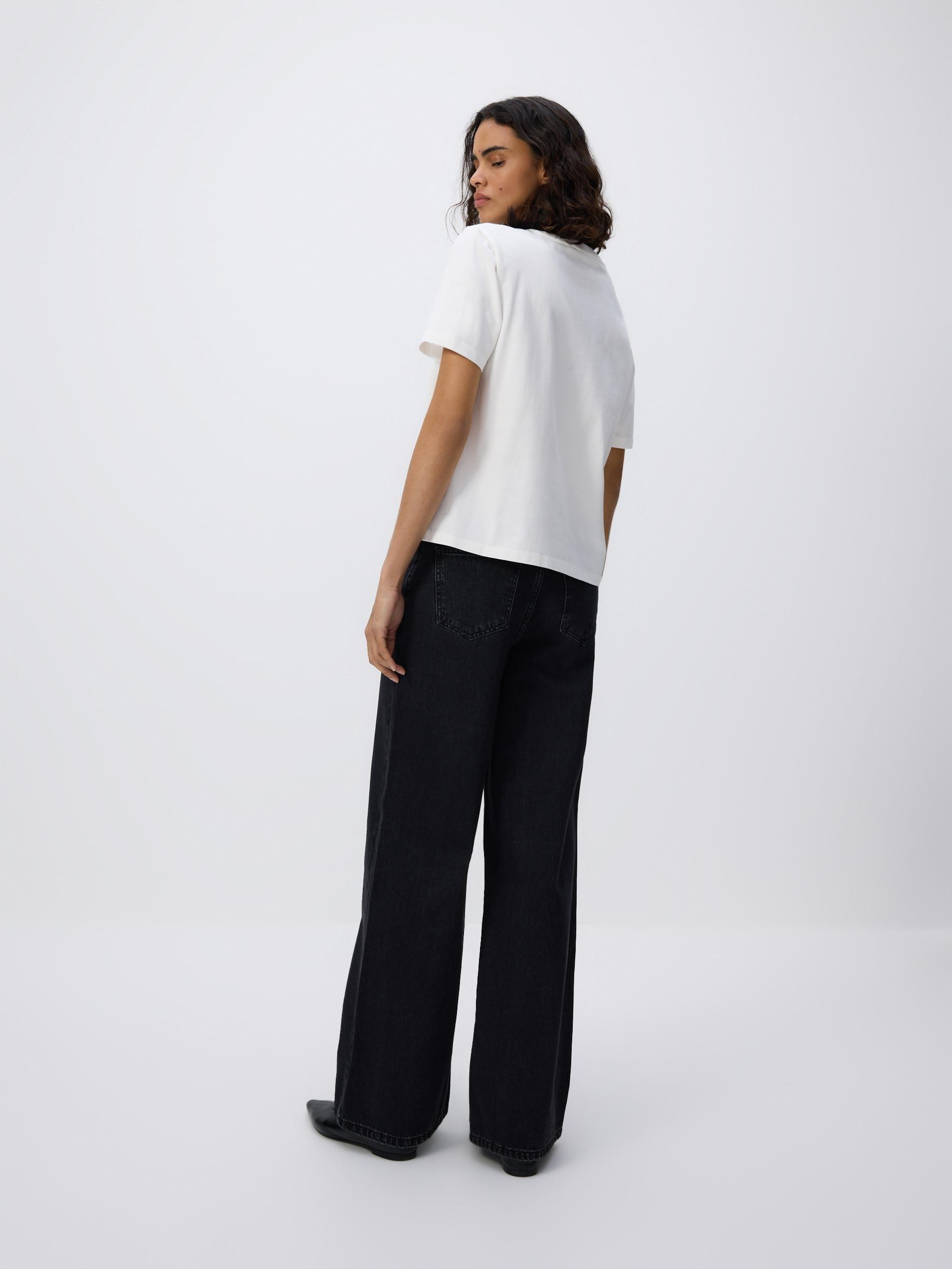 LADIES` T-SHIR T CREAM, Ivory, large image number 1