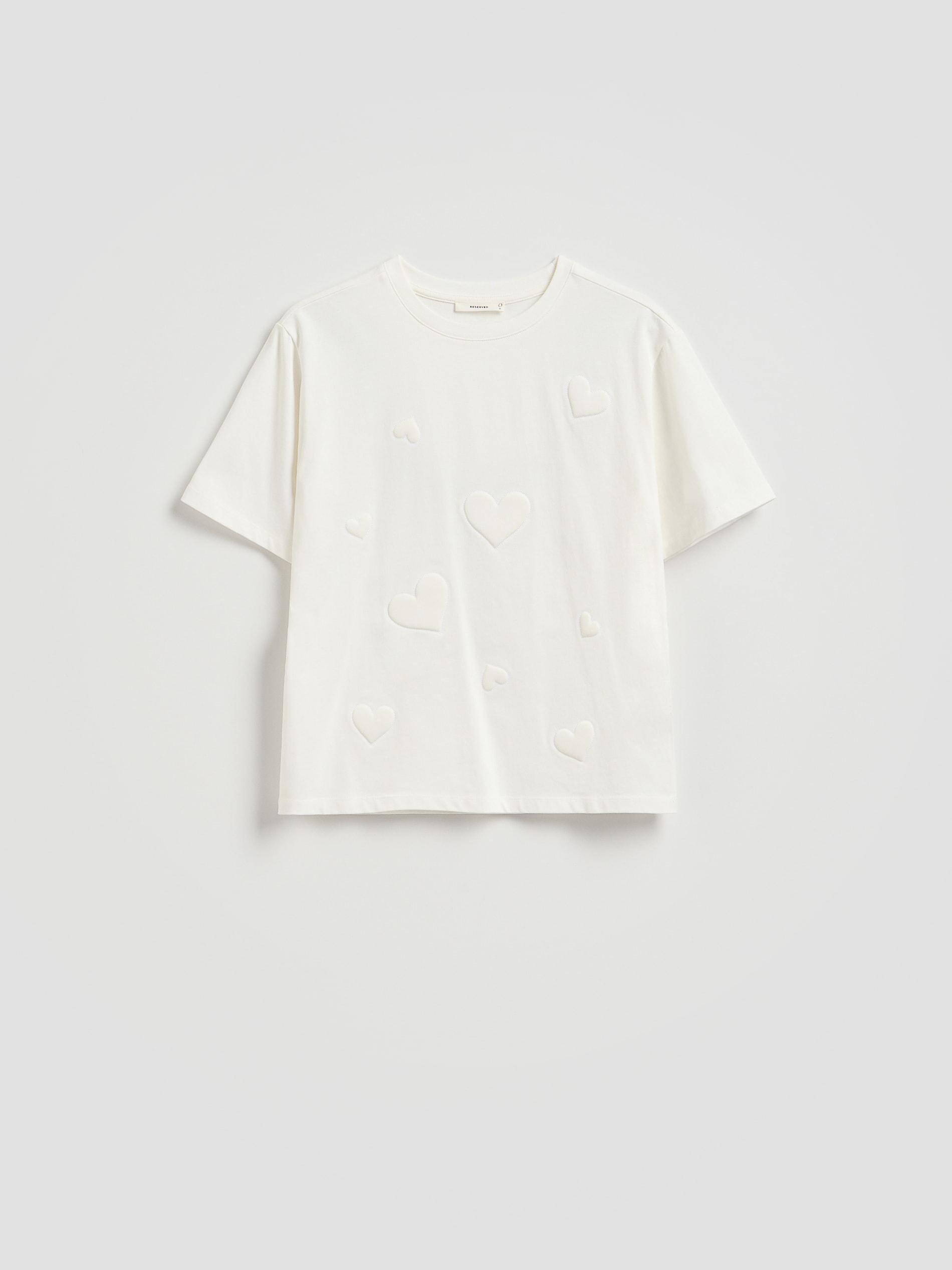 LADIES` T-SHIR T CREAM, Ivory, large image number 5