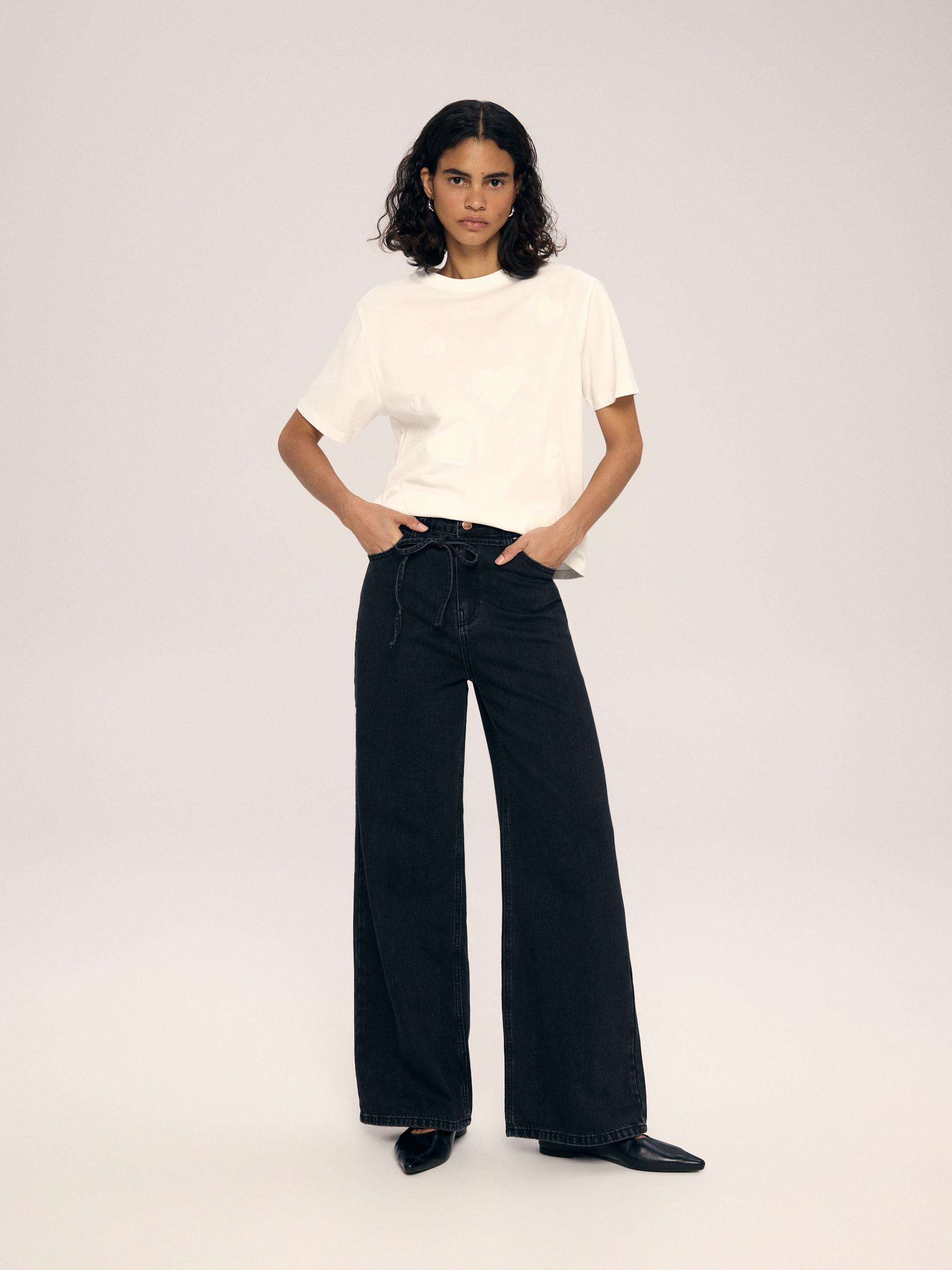 LADIES` T-SHIR T CREAM, Ivory, large image number 7