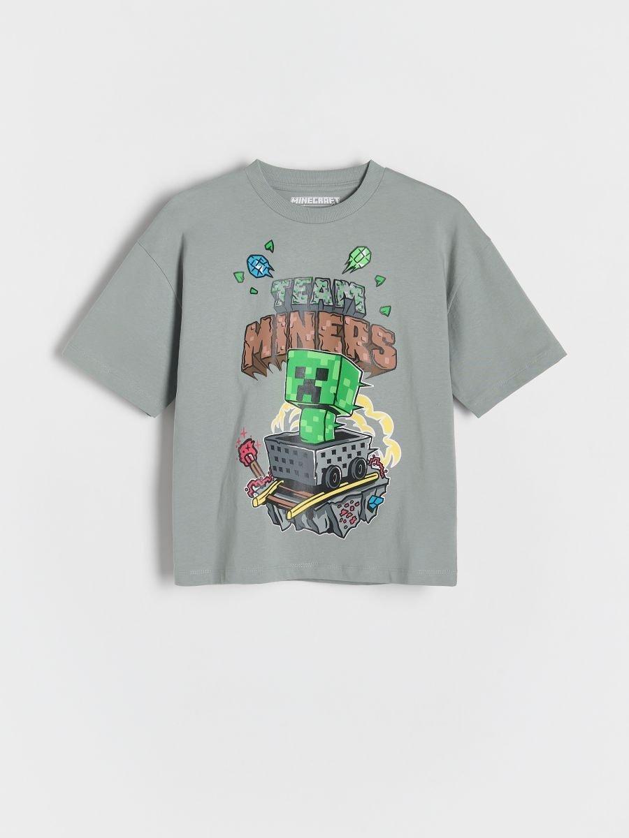 Grey T-Shirt, Kids Boy, , large image number 1