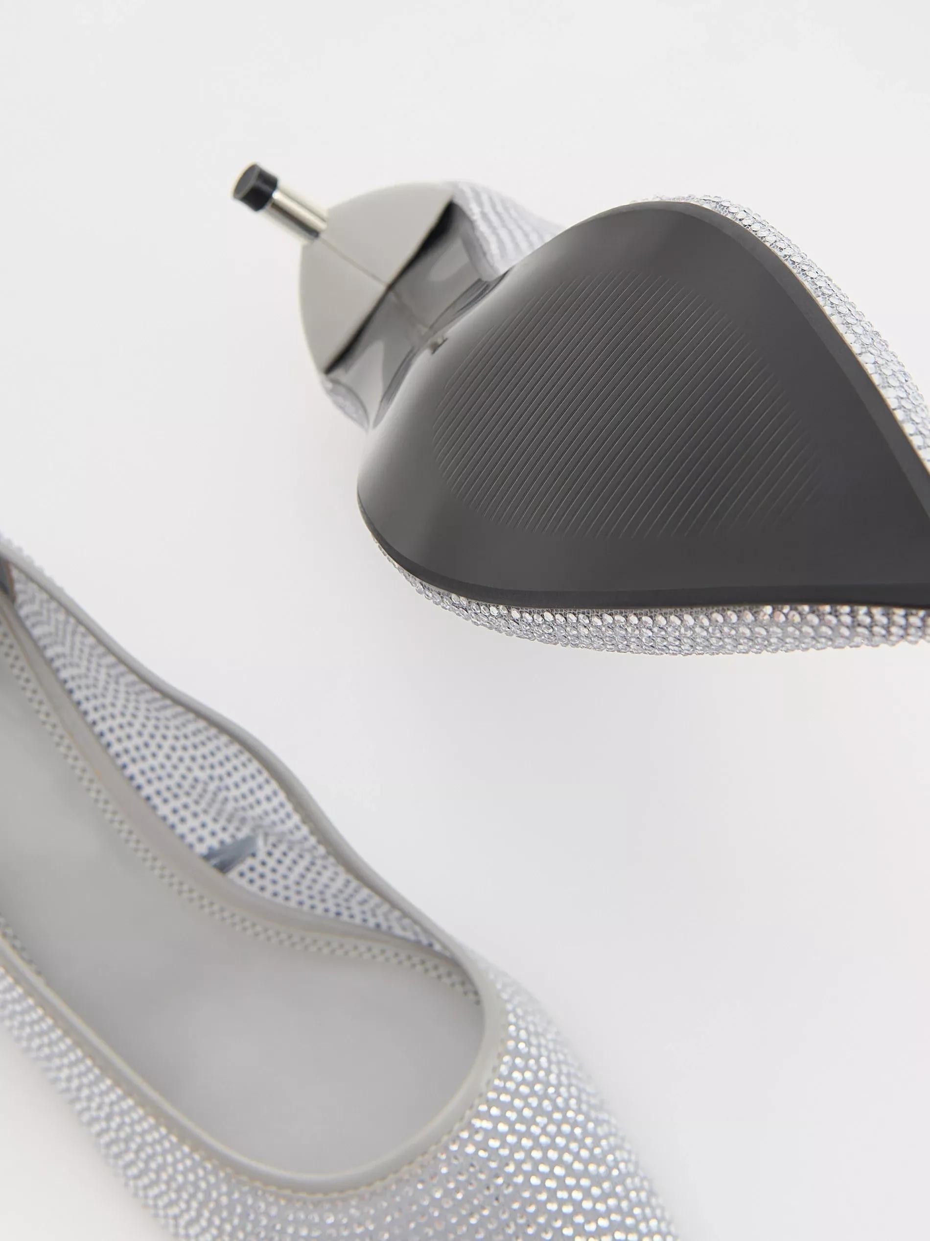 Grey Kitten Heel Pumps, , large image number 5