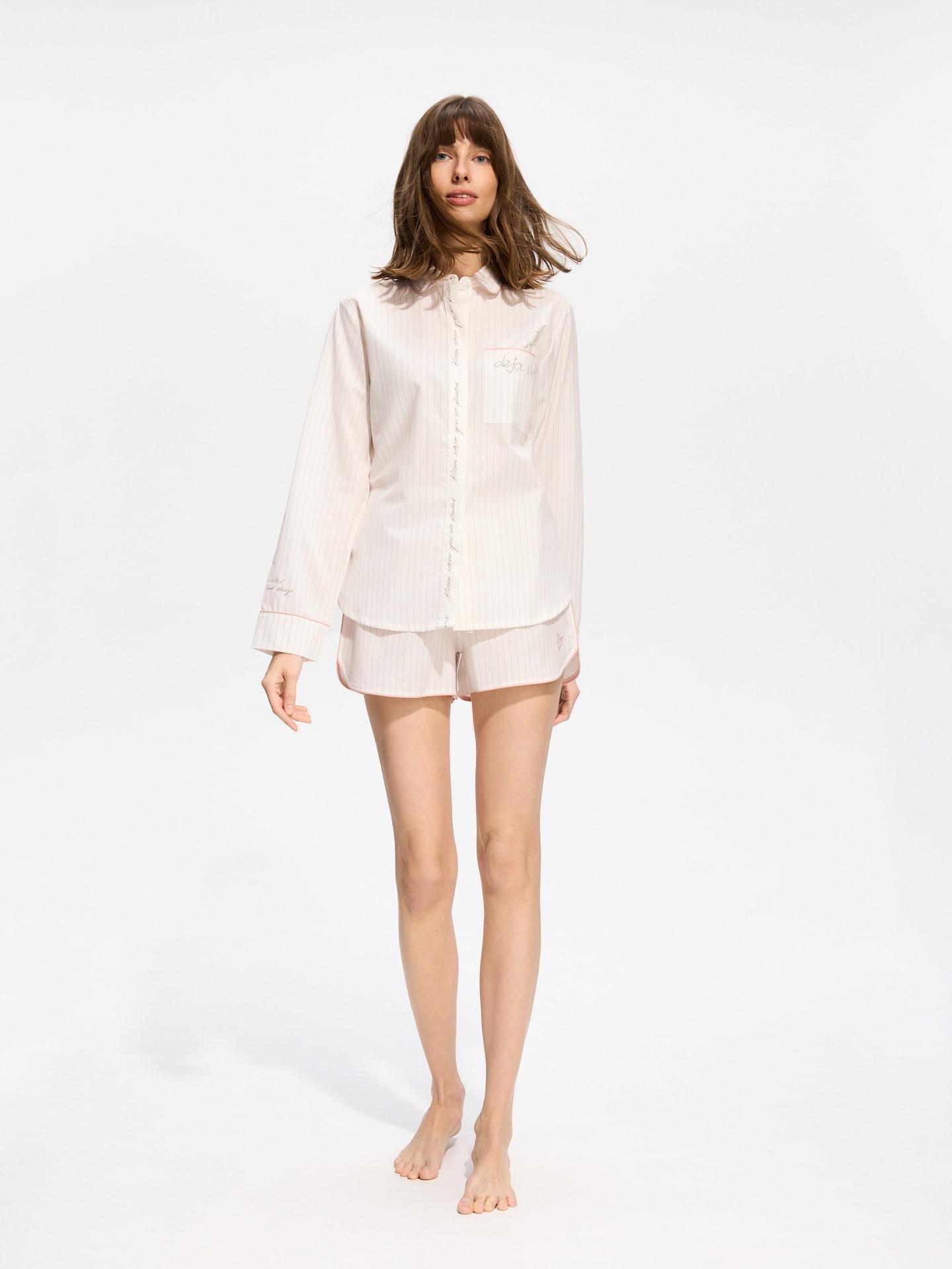 Cream Pyjama, Ivory, medium