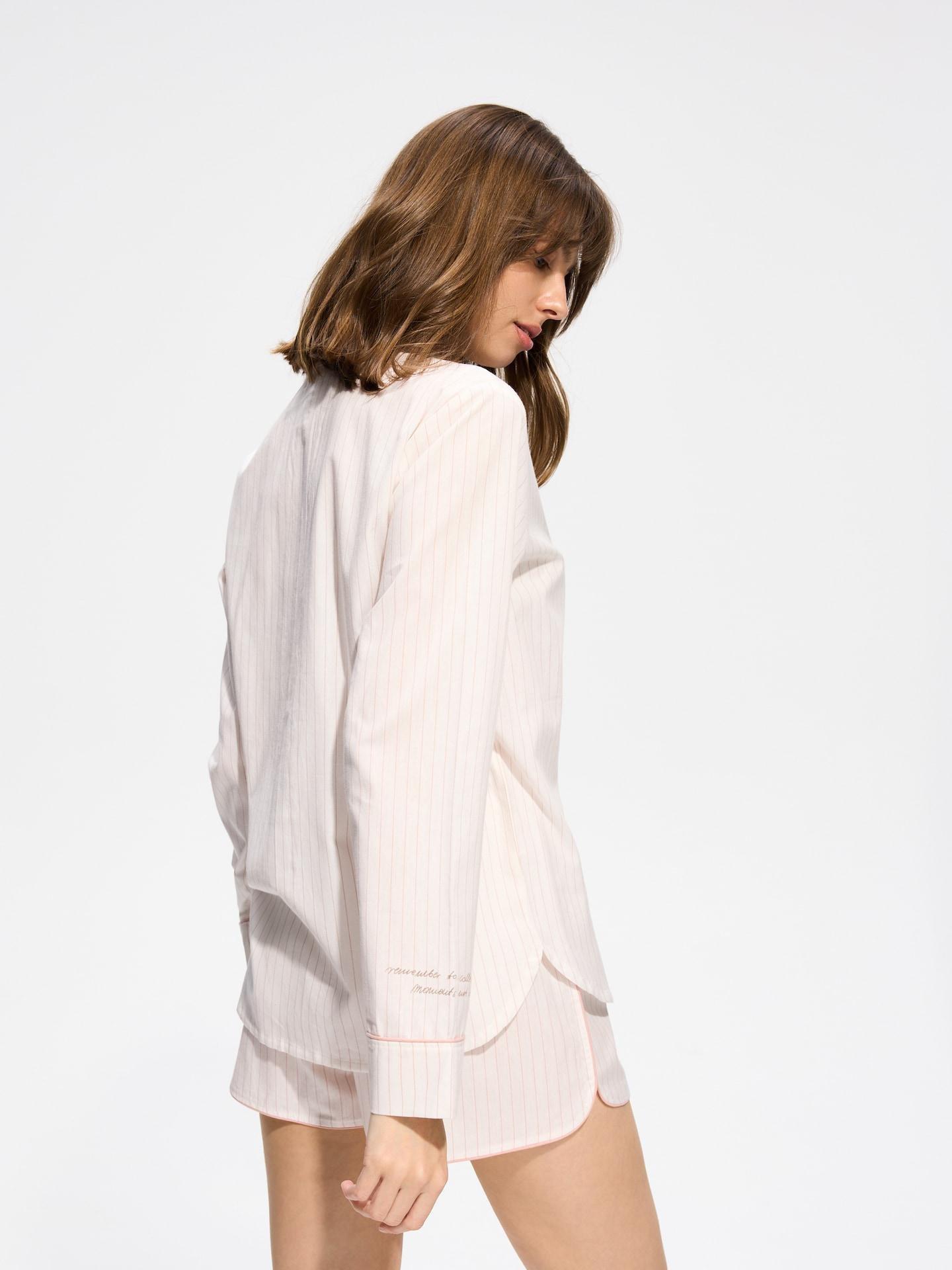 Cream Pyjama, Ivory, large image number 3