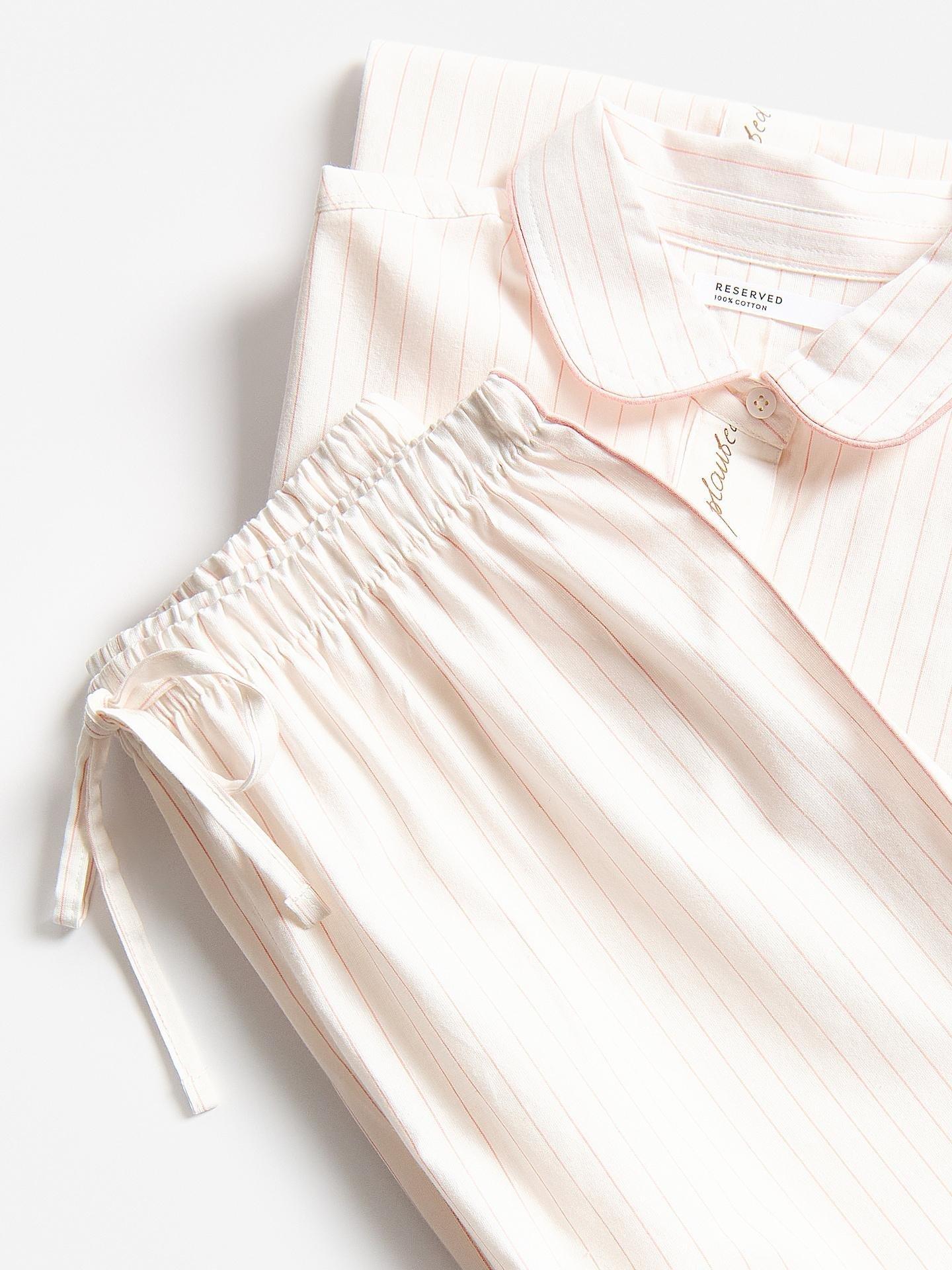 Cream Pyjama, Ivory, large image number 5