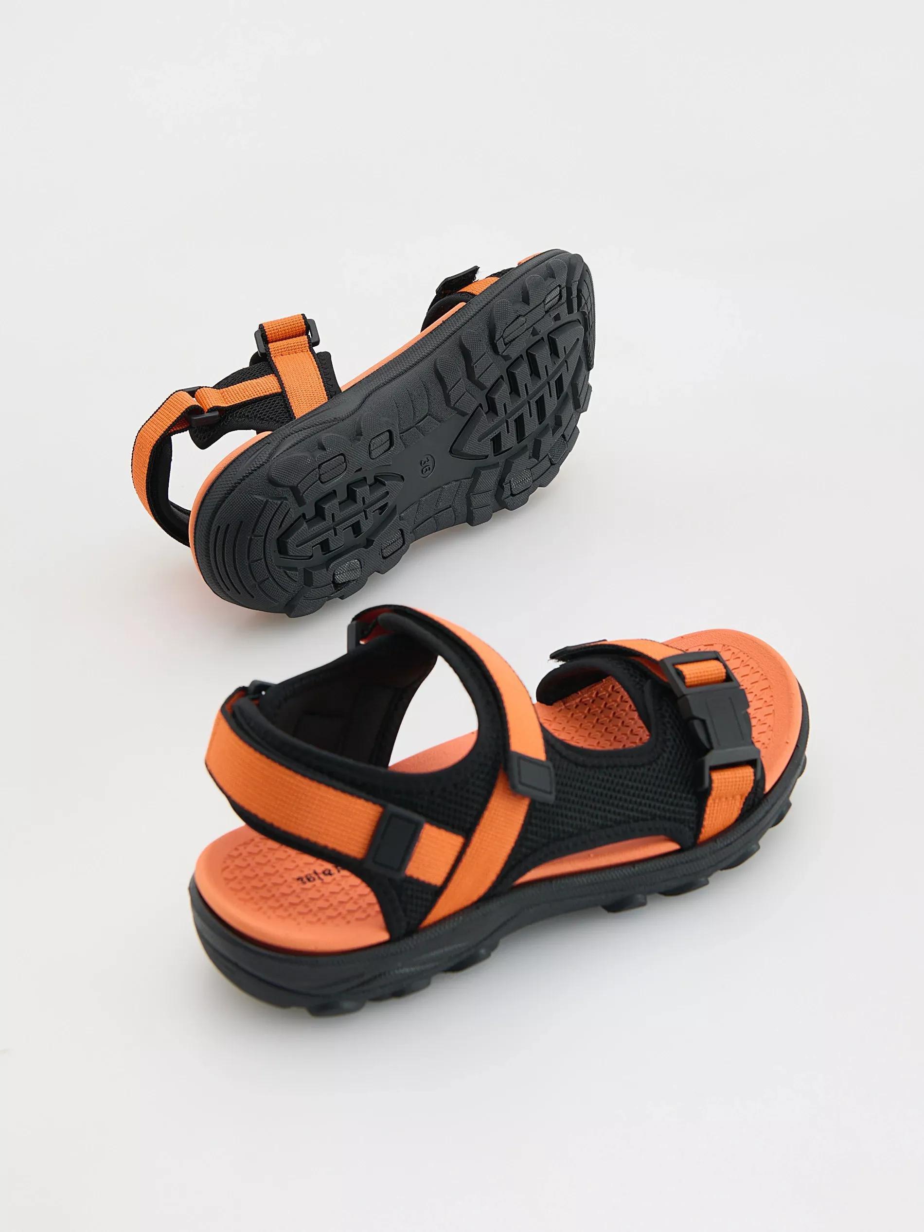 Multicolored Sandals With Velcro Closure, , large image number 0
