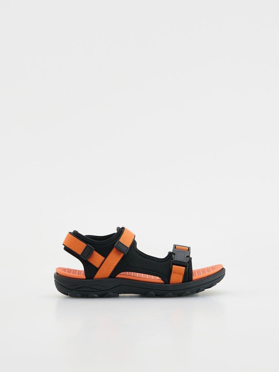 Multicolored Sandals With Velcro Closure, , large image number 1