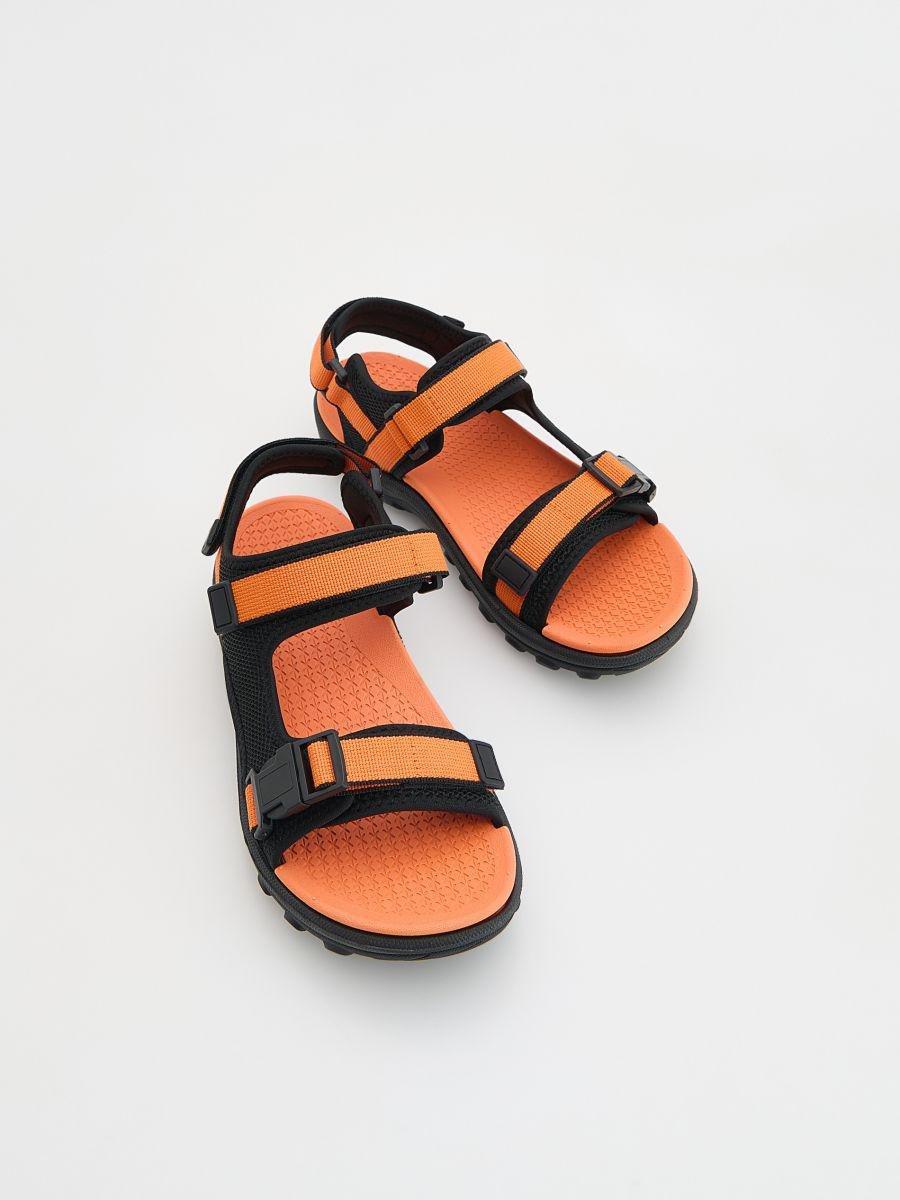 Multicolored Sandals With Velcro Closure, , large image number 2