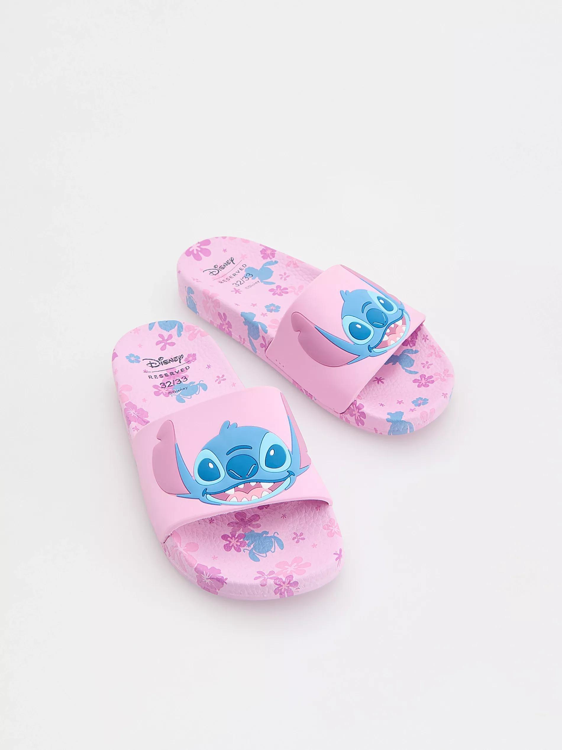 PASTEL PINK Lilo & Stitch slides, Pink, large image number 0
