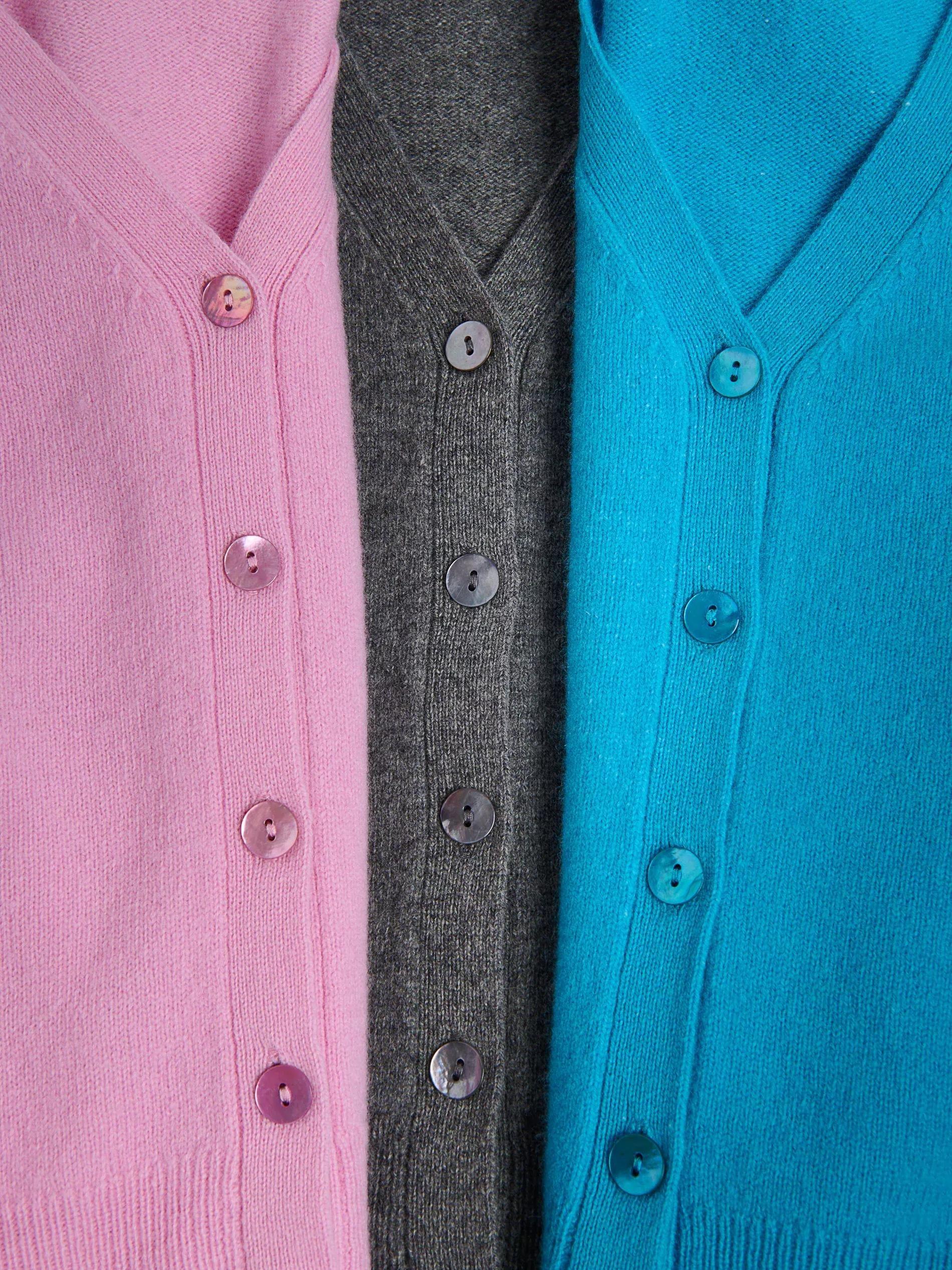 Pink Wool Cardigan, , large image number 5