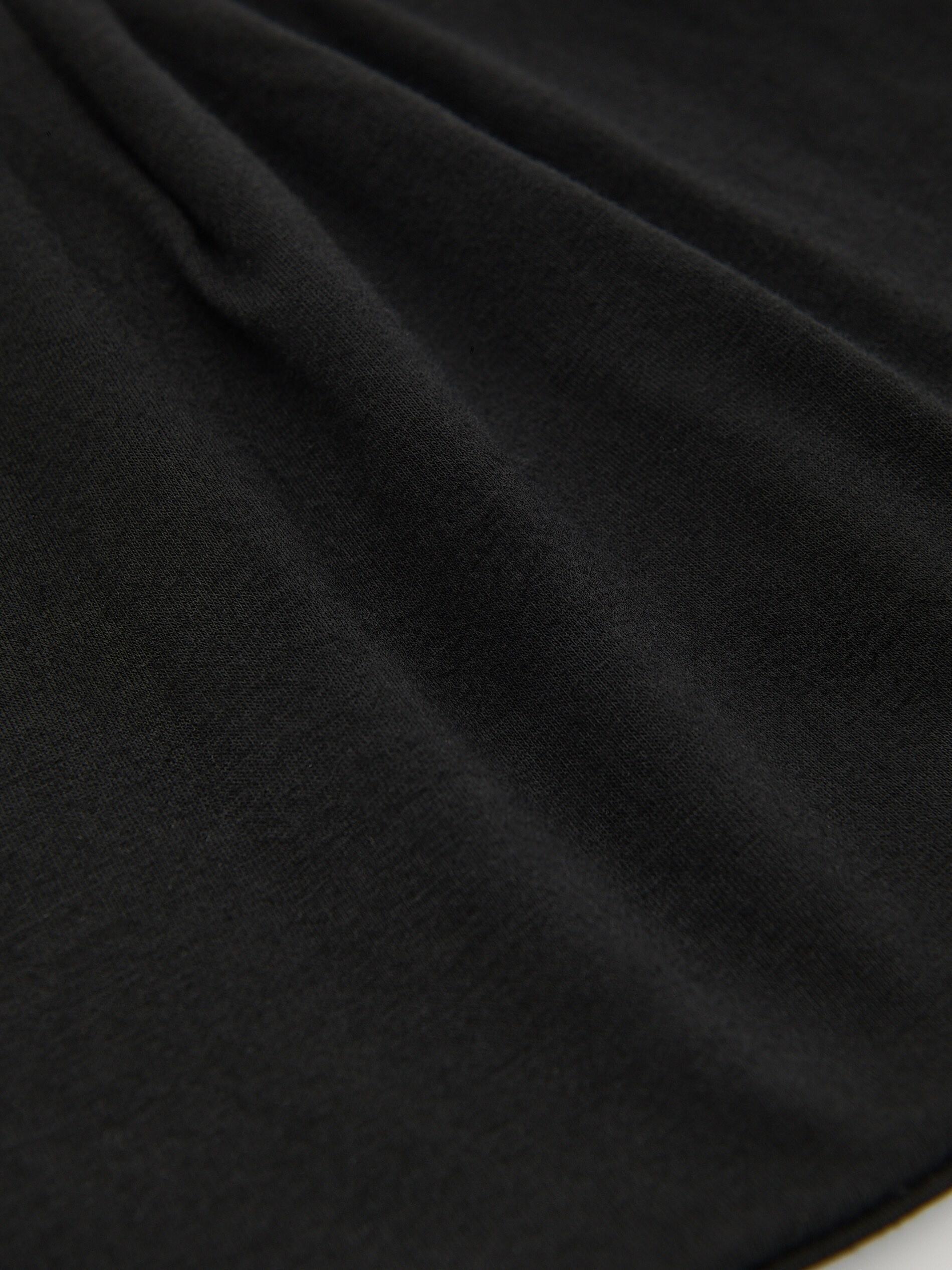 Black Beanie, Black, large image number 1