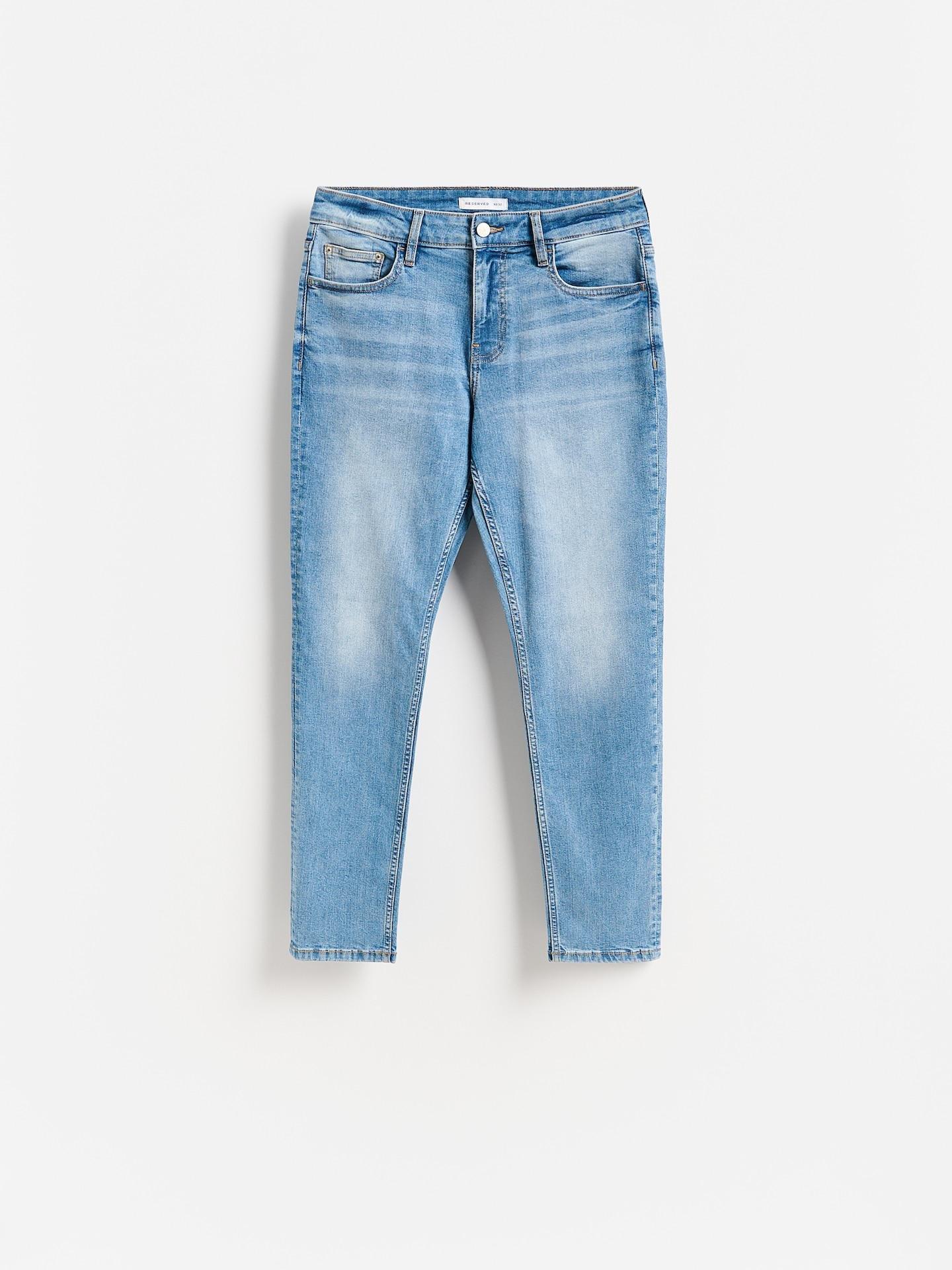 Blue Slim Jeans With Wash Effect, Blue, large image number 3