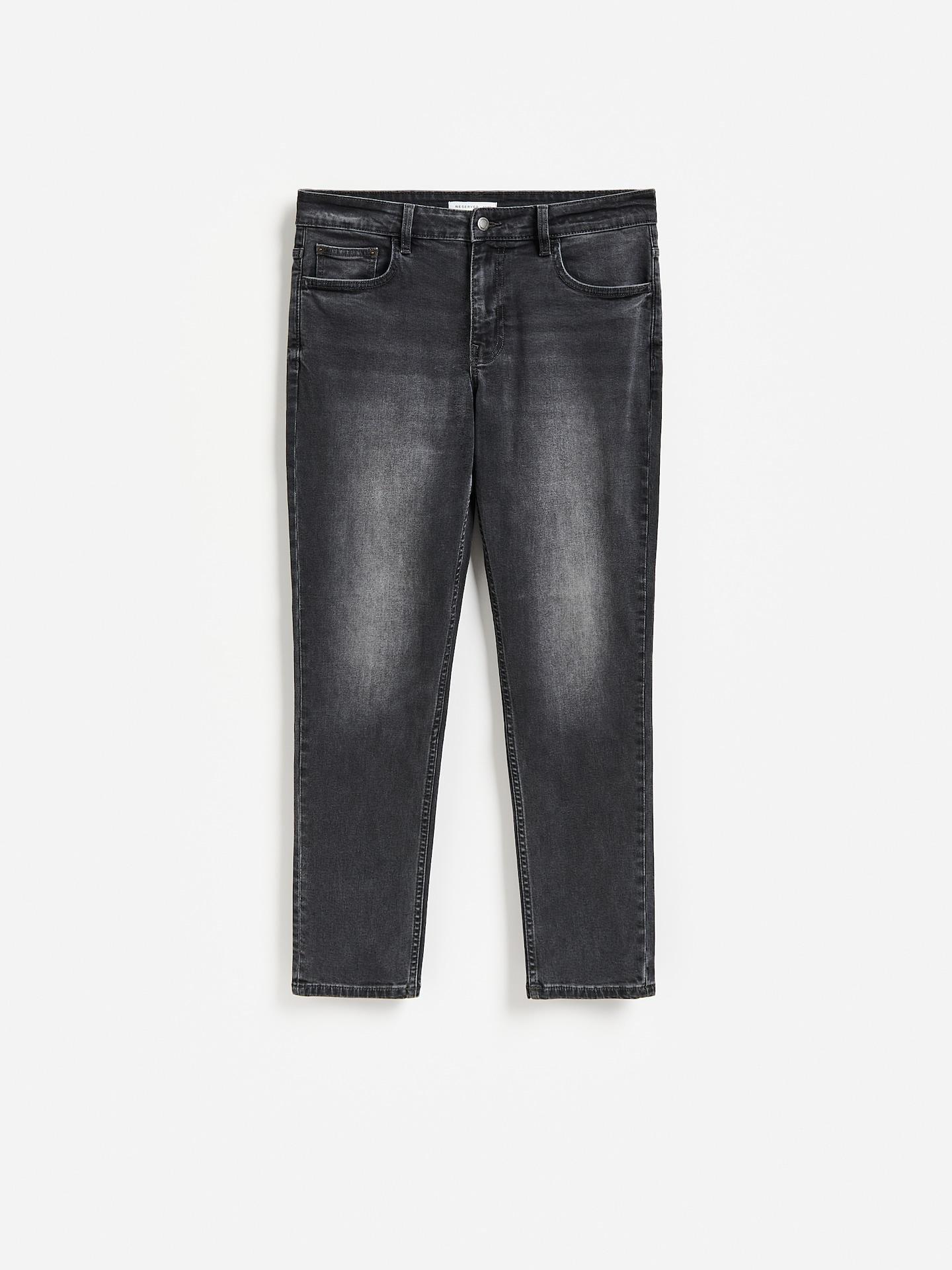 Grey Slim Jeans With Wash Effect, Grey, large image number 0