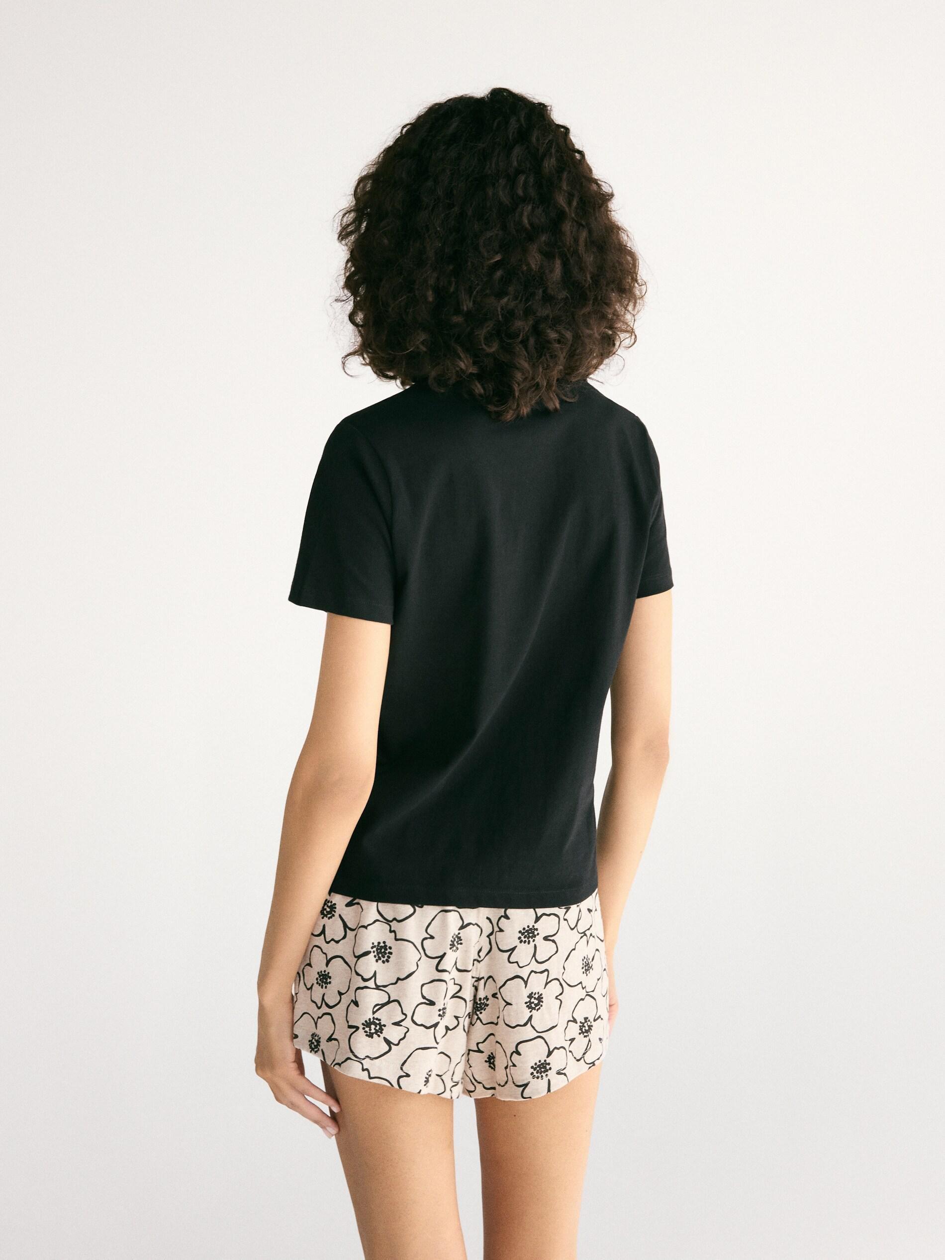 Beige Two Piece Pyjama Set, Beige, large image number 3