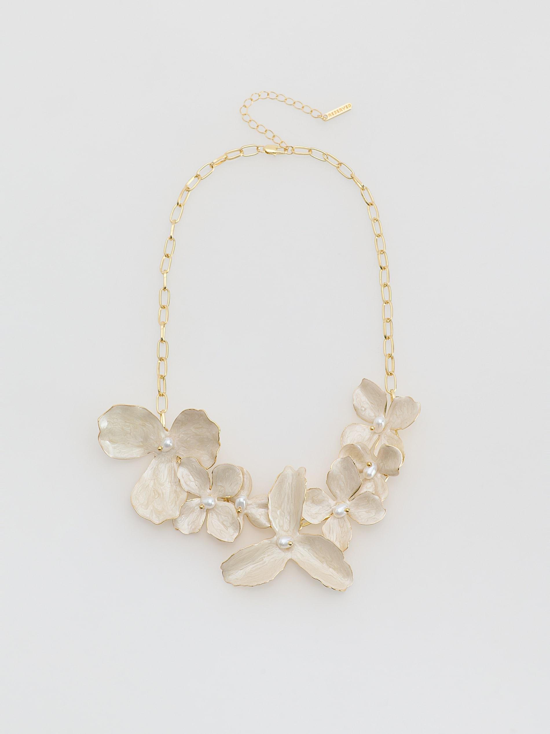 Cream Necklace, Ivory, large image number 0