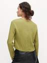Reserved - Green Crease Effect Blouse, Women