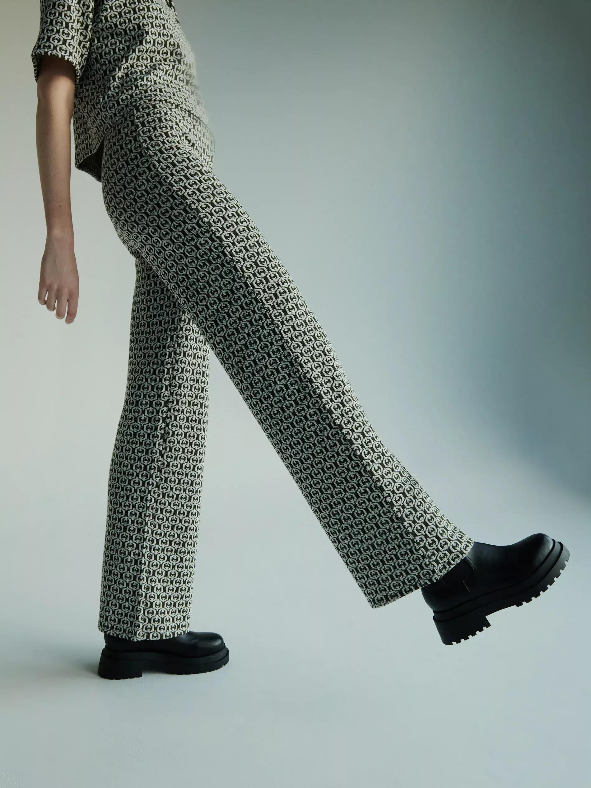 Multicolor Knitted Trousers, , large image number 2